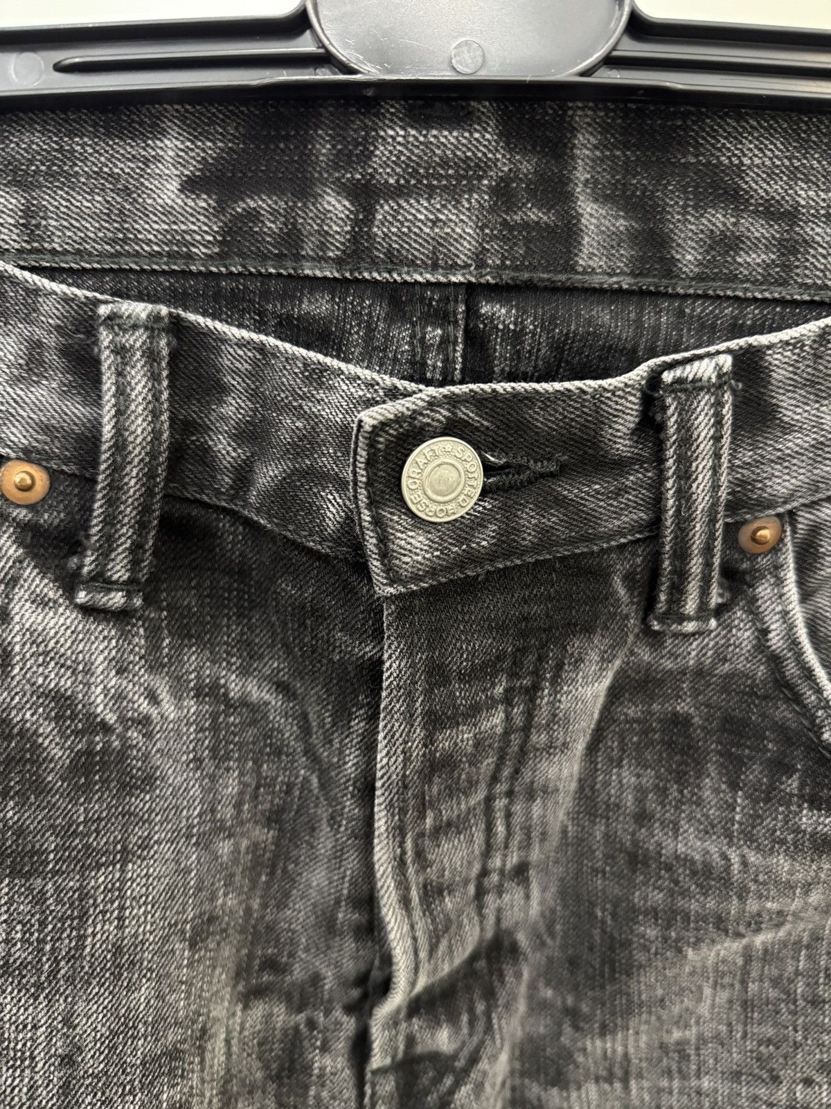 Y-3 A/W2007 Y-3 Unreleased Spotted Horse Patched Jeans Size US 32 / EU 48 - 4 Thumbnail