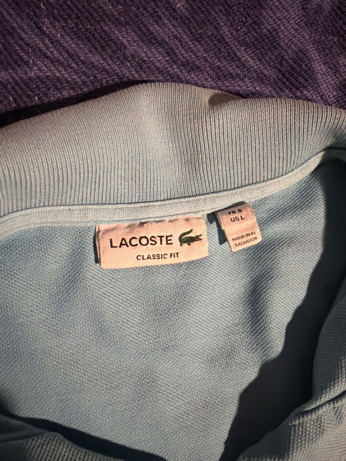 Lacoste Lacoste Polo Vintage Size US L / EU 52-54 / 3 - 3 Thumbnail