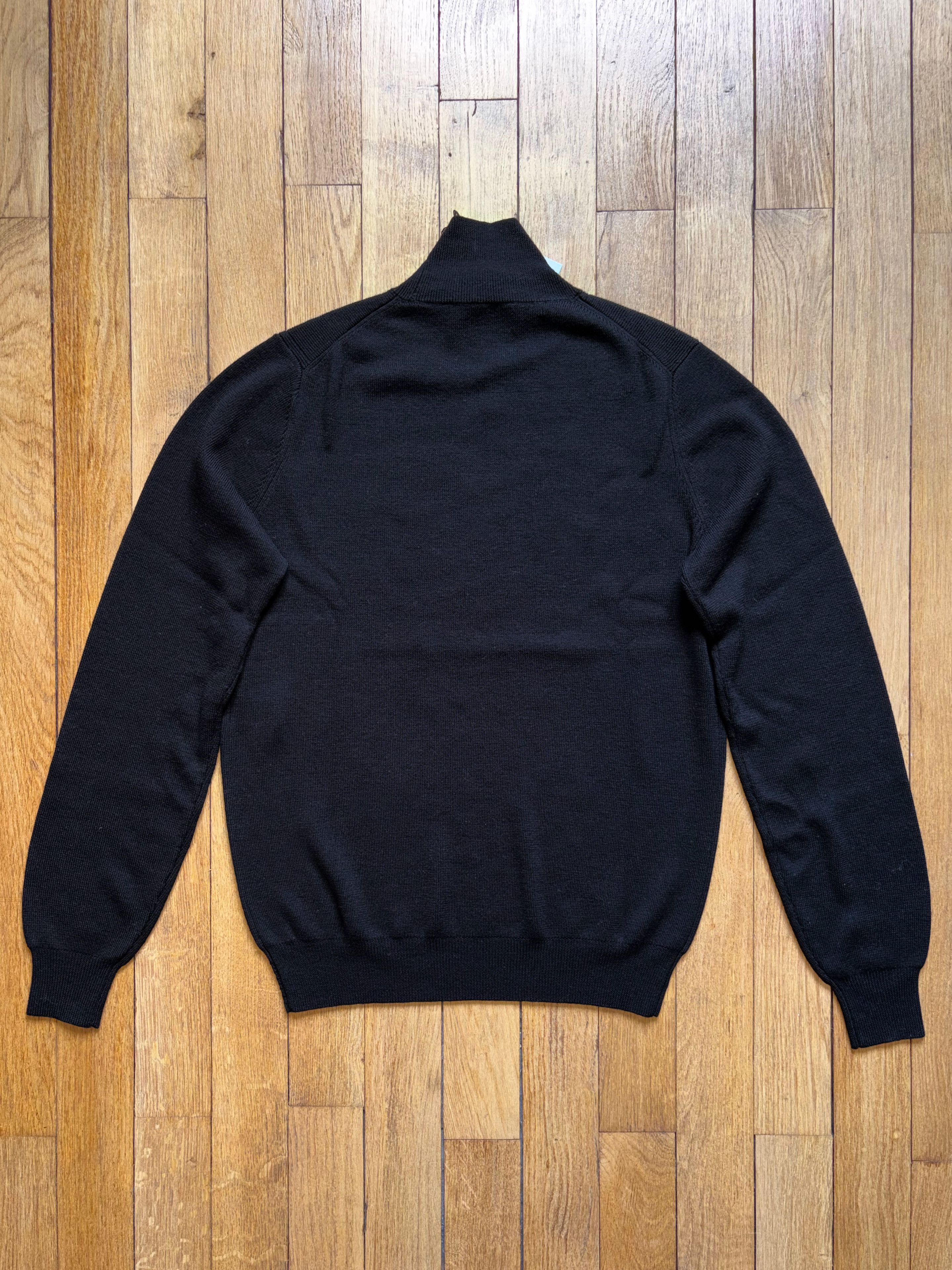 Mugler Mugler mens black cutout knit sweater Size US S / EU 44-46 / 1 - 3 Thumbnail