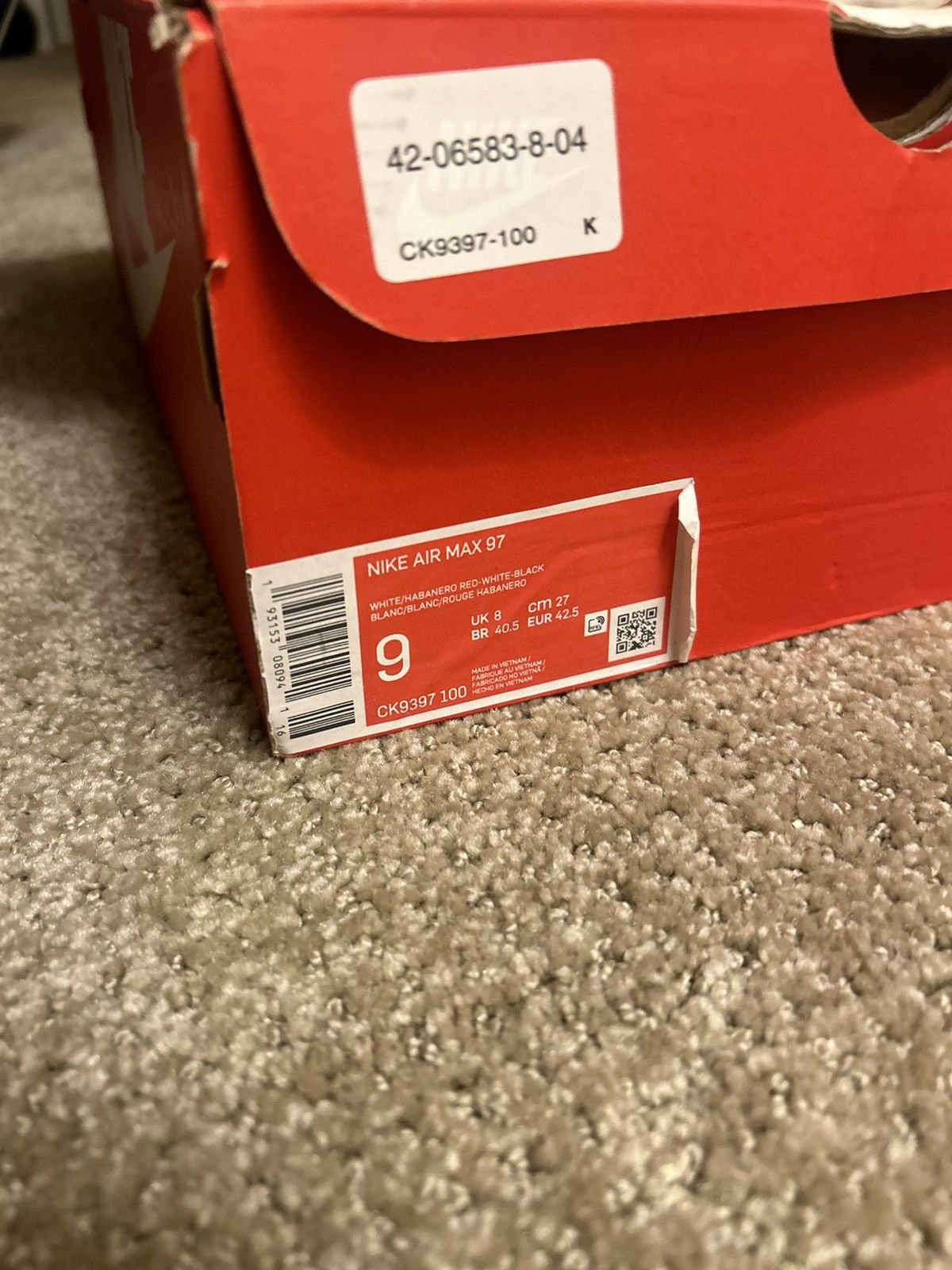 Nike Nike Air Max 97 Script Swoosh Size US 9 / EU 42 - 5 Thumbnail