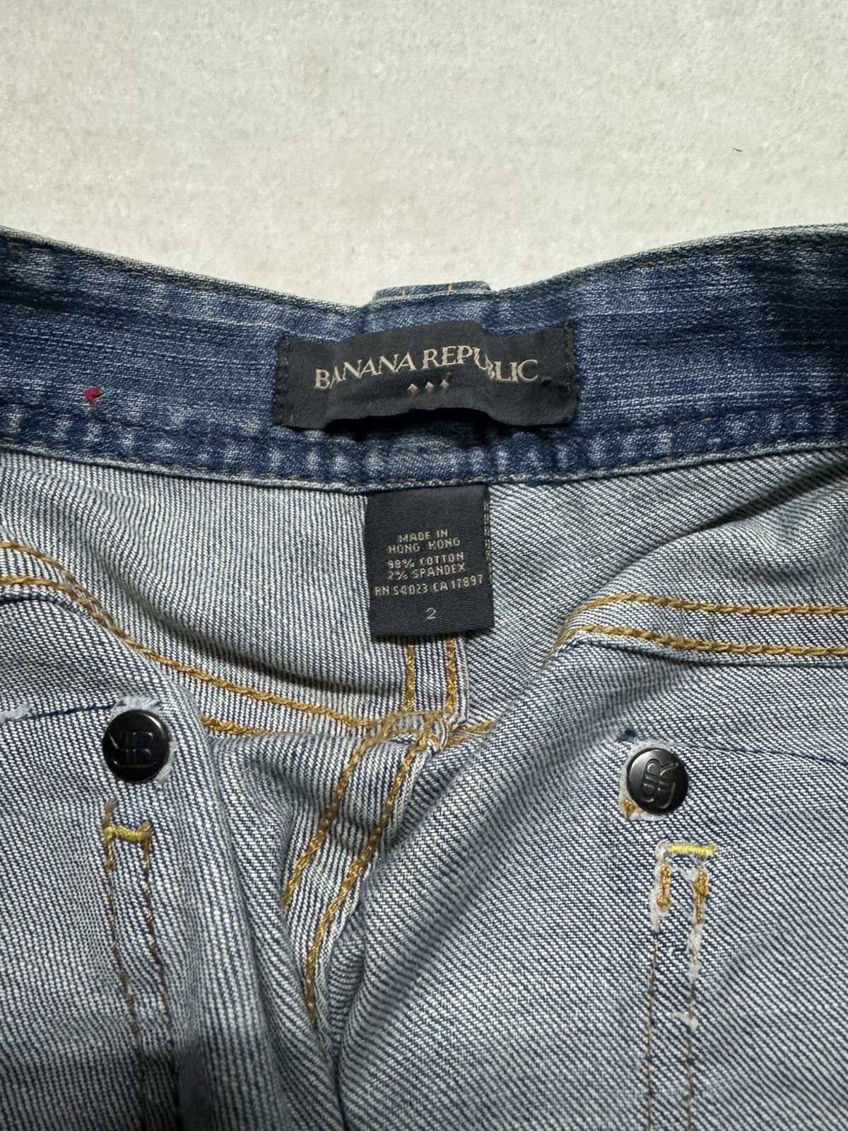 Banana Republic VINTAGE 2000s BANANA REPUBLIC BUSHPANTS FLARED RARE POCKET Size US 31 - 5 Thumbnail