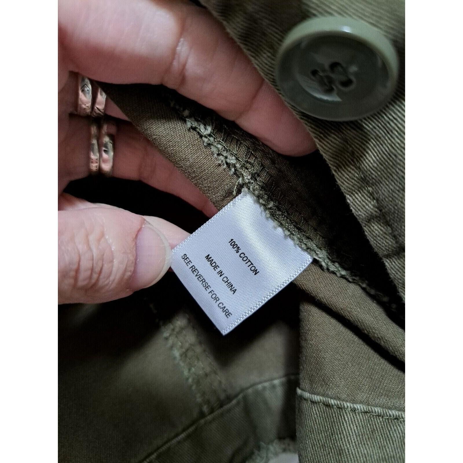 Other Charlotte Russe Green Flower Button Down Jacket Size L Size L / US 10 / IT 46 - 10 Thumbnail