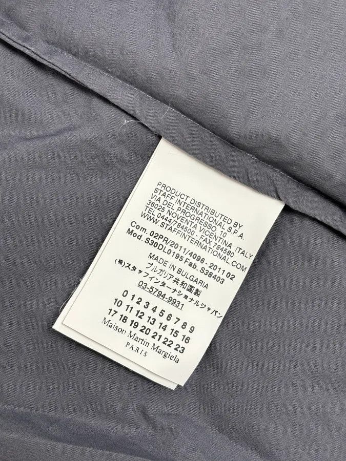 Maison Margiela AW2011 Maison Margiela Grey Classy Signature Shirt Size US L / EU 52-54 / 3 - 14 Thumbnail