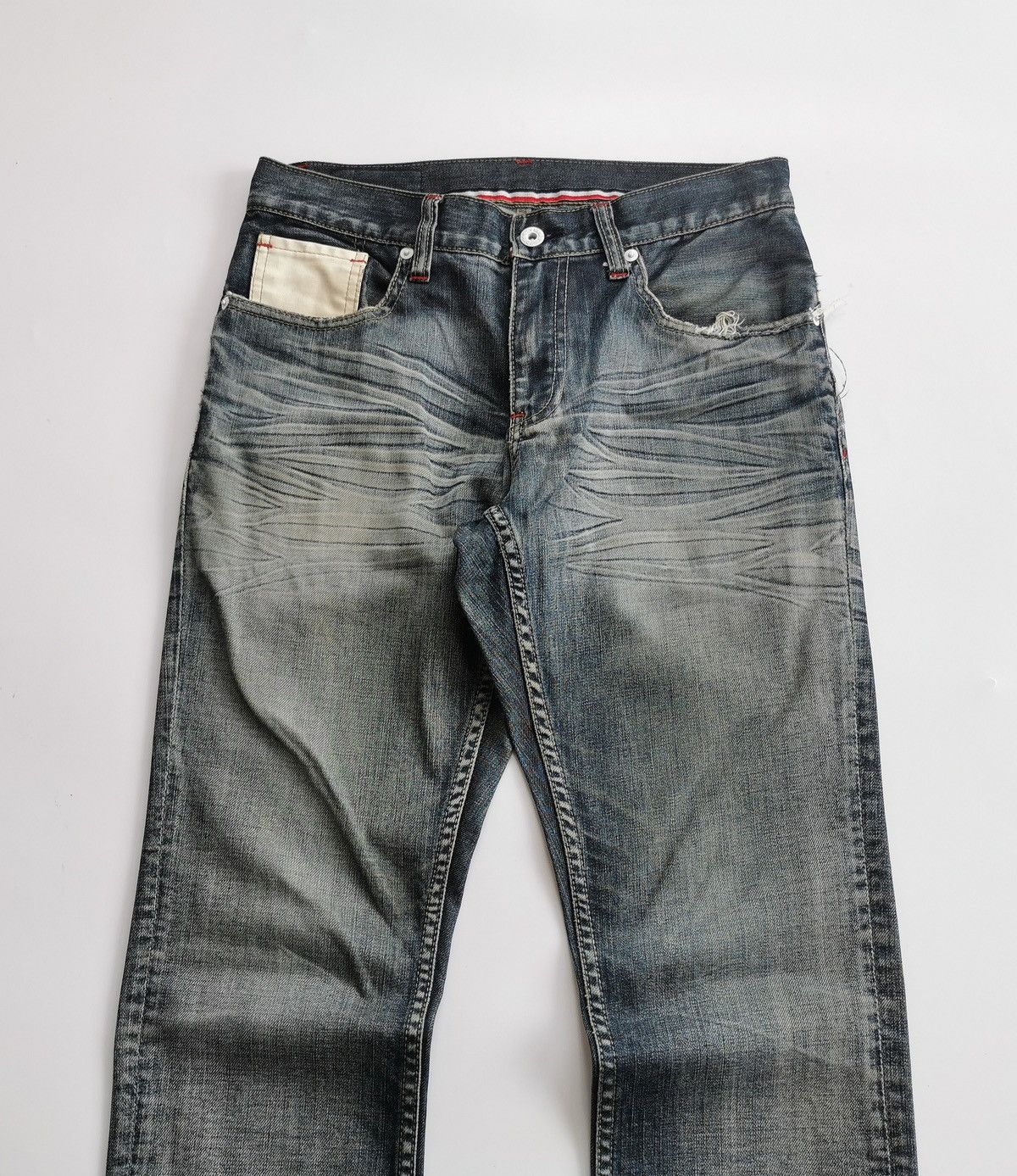 Boycott Boycott Japan Faded Distressed Jeans Size US 30 / EU 46 - 3 Thumbnail