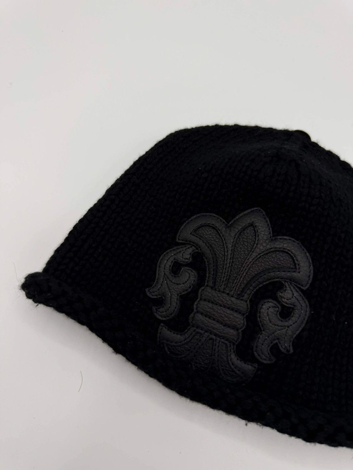 Chrome Hearts Chrome hearts Fleur Patch Cashmere Beanie Size ONE SIZE - 1 Thumbnail