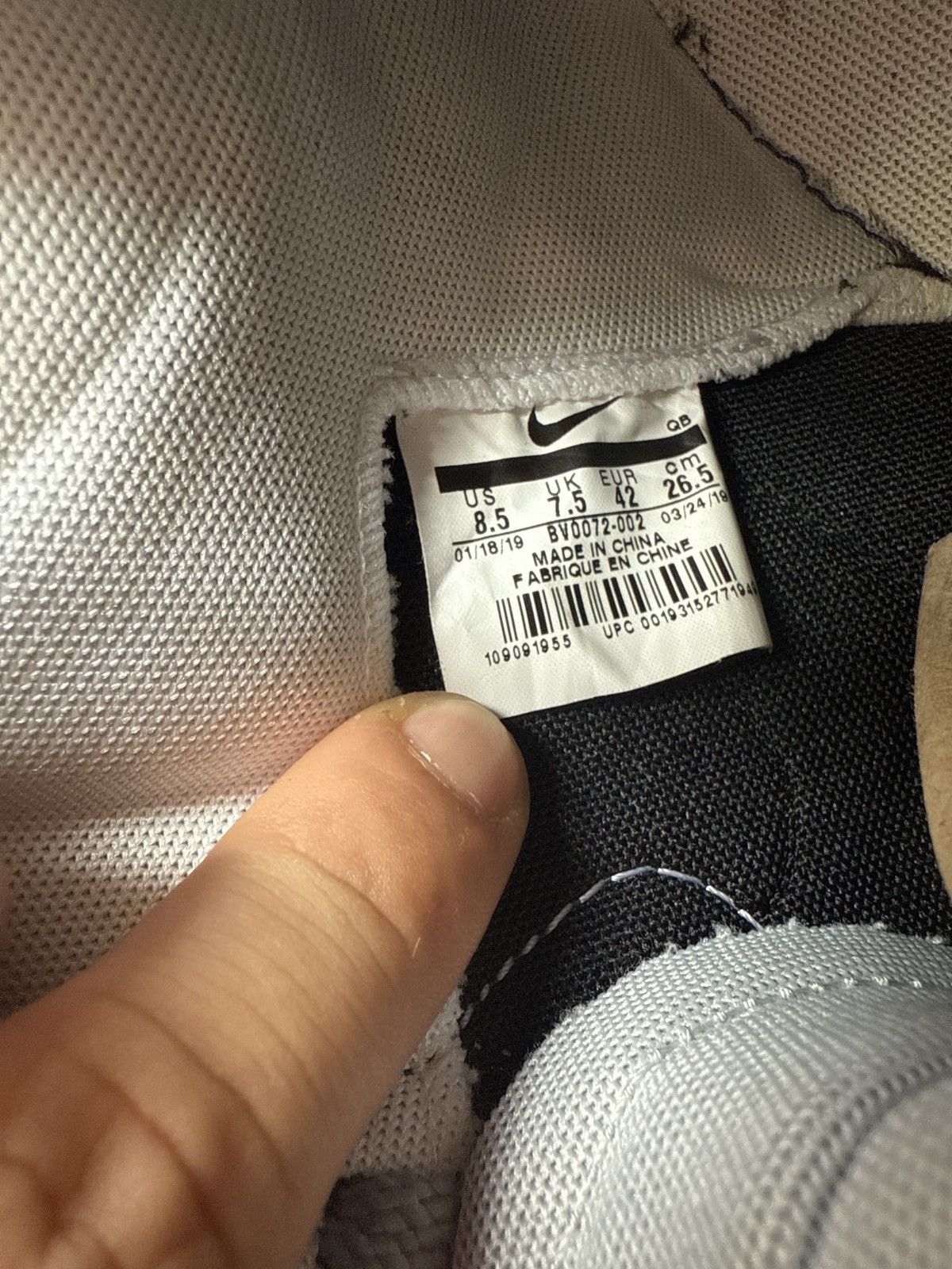 Nike × Sacai Nike Blazer Mid Sacai Black Size US 8.5 / EU 41-42 - 7 Thumbnail