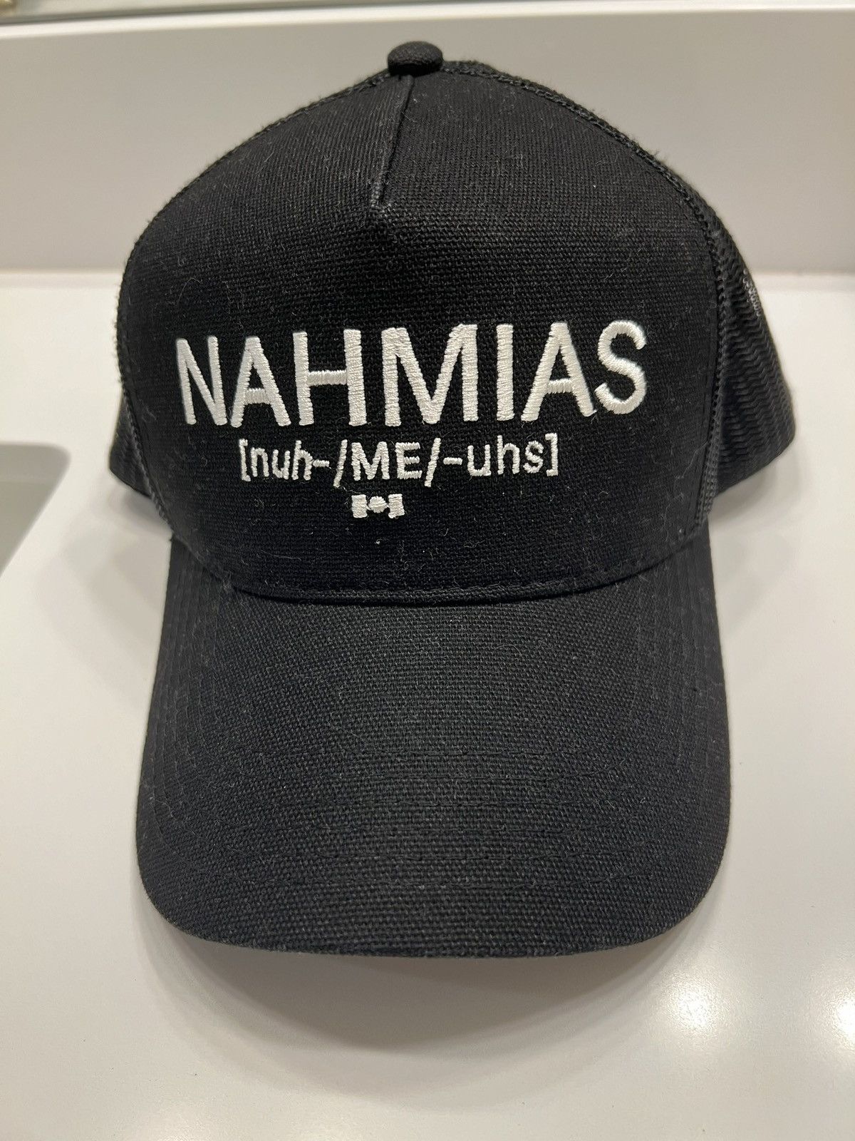 Nahmias Nahmias Standard Text Logo Snapback Size ONE SIZE - 1 Thumbnail