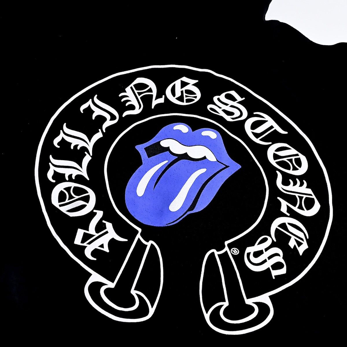 Chrome Hearts CHROME HEARTS ROLLING STONES BLUE ZIP UP HOODIE BLACK Size US XXL / EU 58 / 5 - 14 Thumbnail