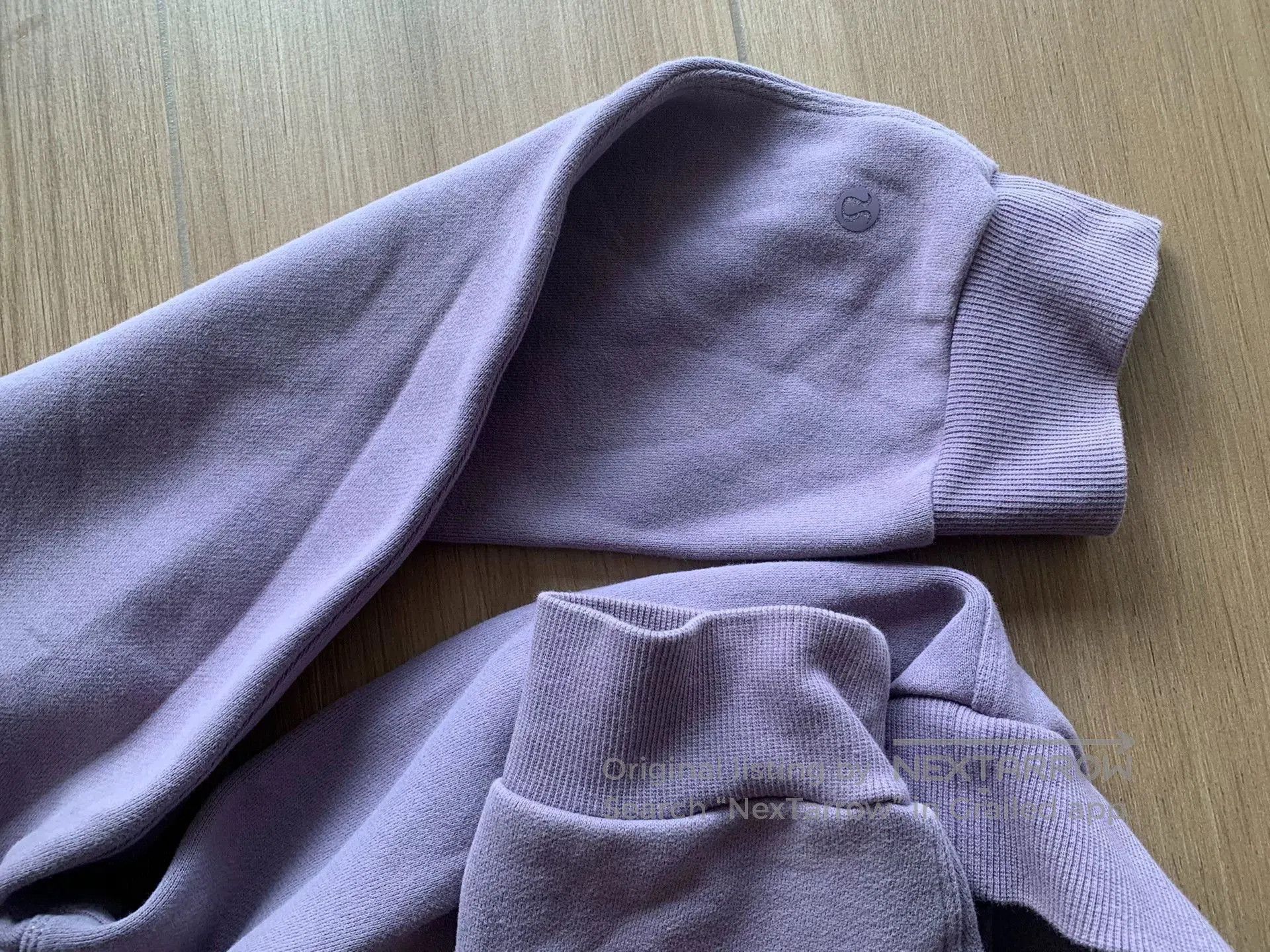 Lululemon lululemon men's fleece sweatshirt in purple. Size US L / EU 52-54 / 3 - 6 Thumbnail