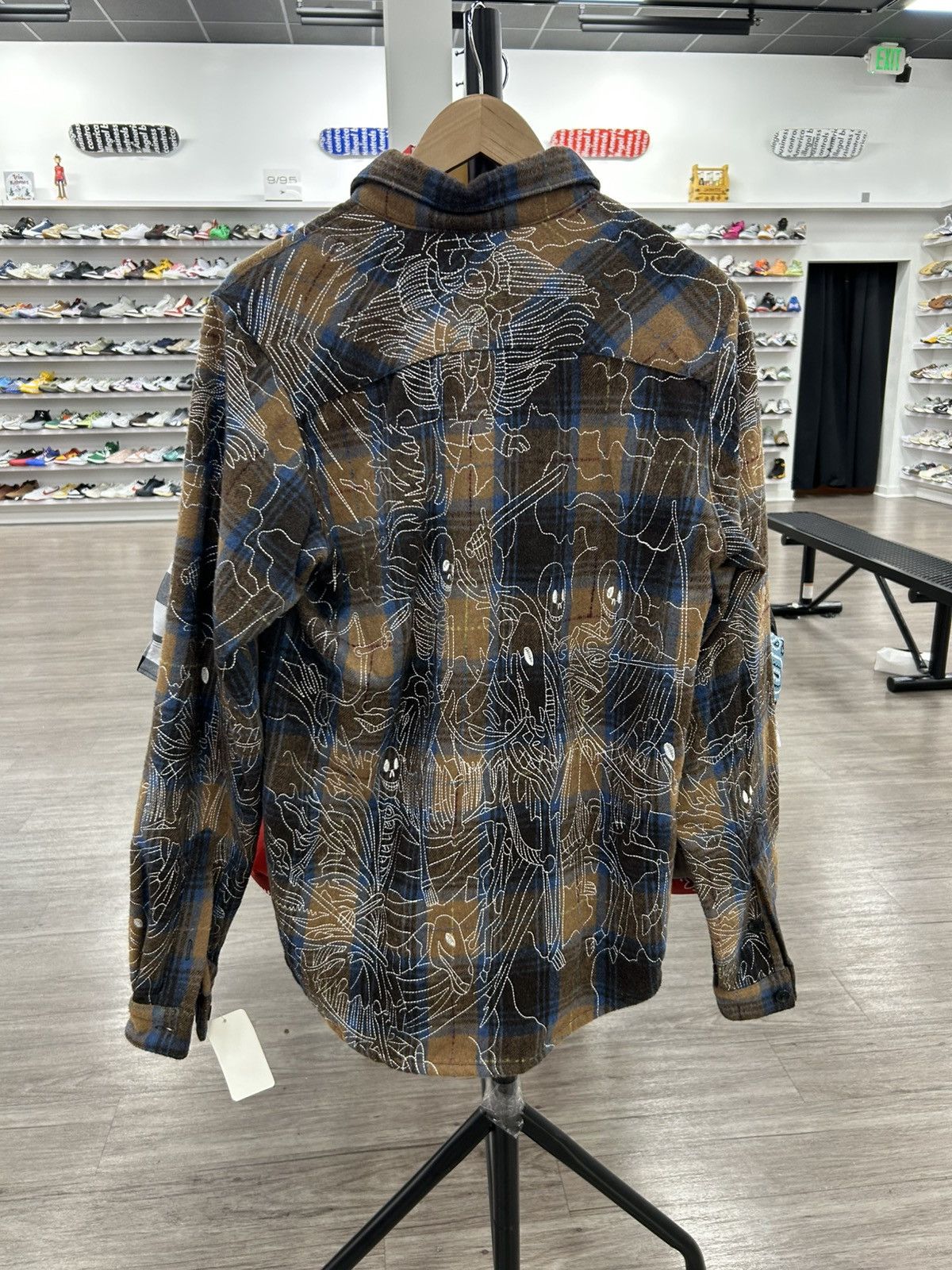 Who Decides War Who Decides War Heavy Embroidered Flannel Size US S / EU 44-46 / 1 - 4 Thumbnail