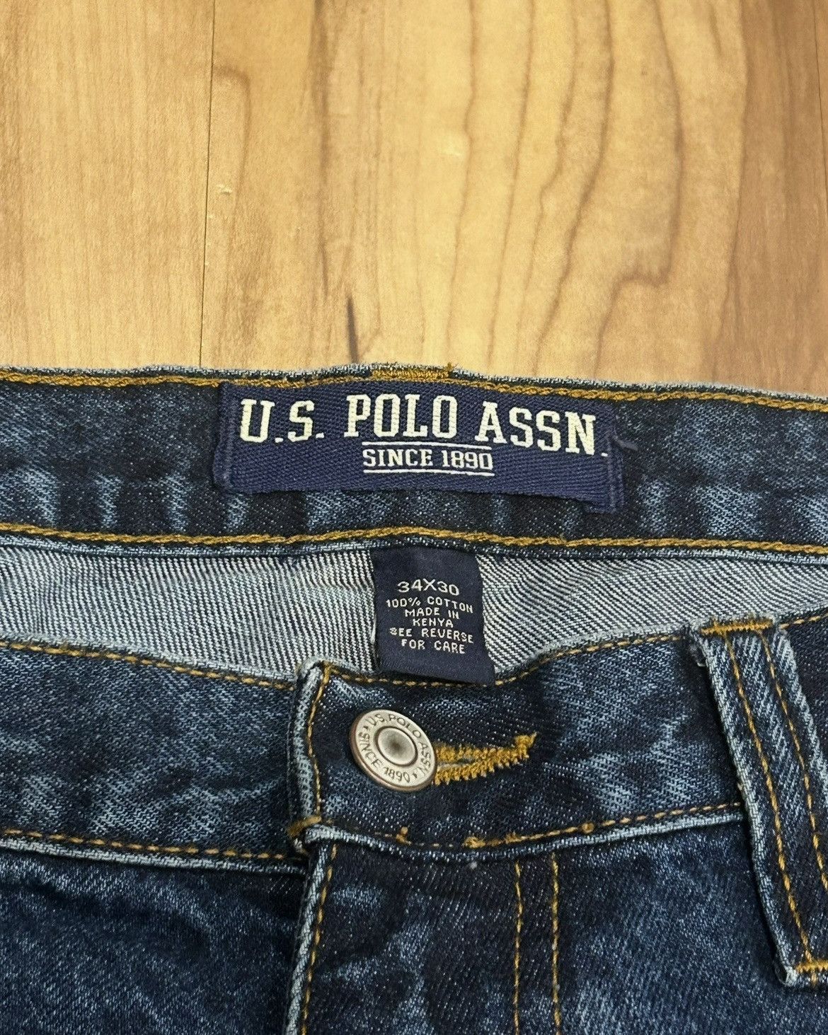 Polo Ralph Lauren U.S. Polo Assn. Carpenter Jeans Size US 34 / EU 50 - 6 Thumbnail
