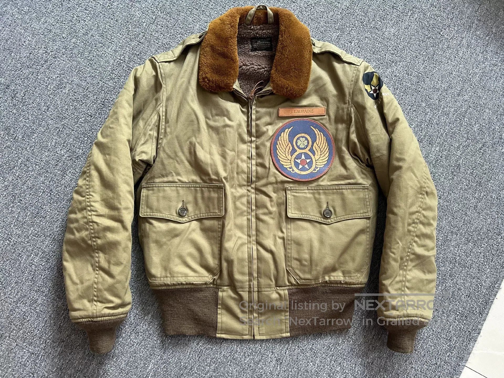 TOYS McCOY limited edition bugs bunny pilot jacket. Size US M / EU 48-50 / 2 - 3 Thumbnail