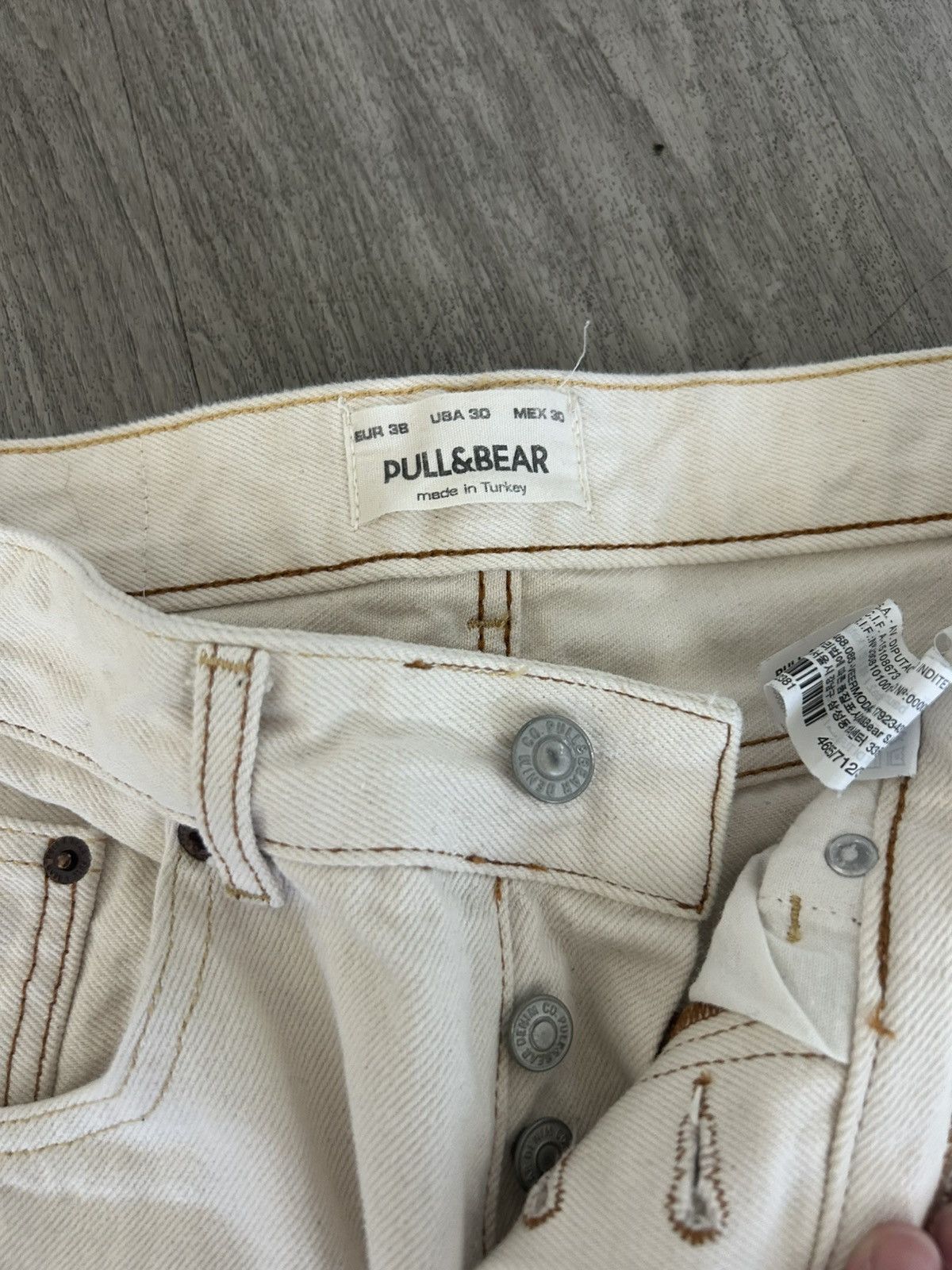 Pull & Bear Tapered Denim Size US 30 / EU 46 - 4 Thumbnail