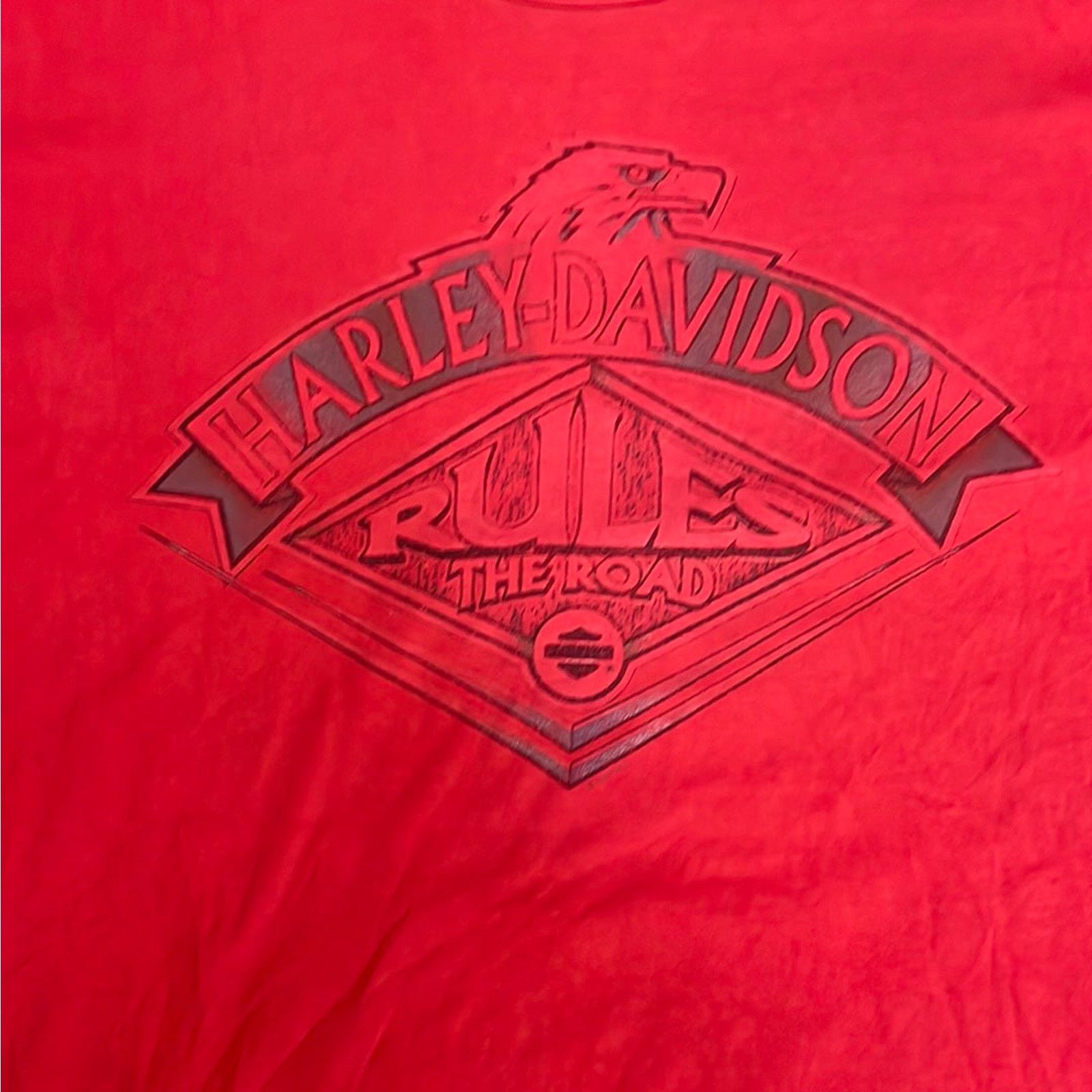 Harley Davidson Vintage 1997 Bobs Harley Davidson Fond Du Lac WI 2XL Size US XXL / EU 58 / 5 - 2 Thumbnail