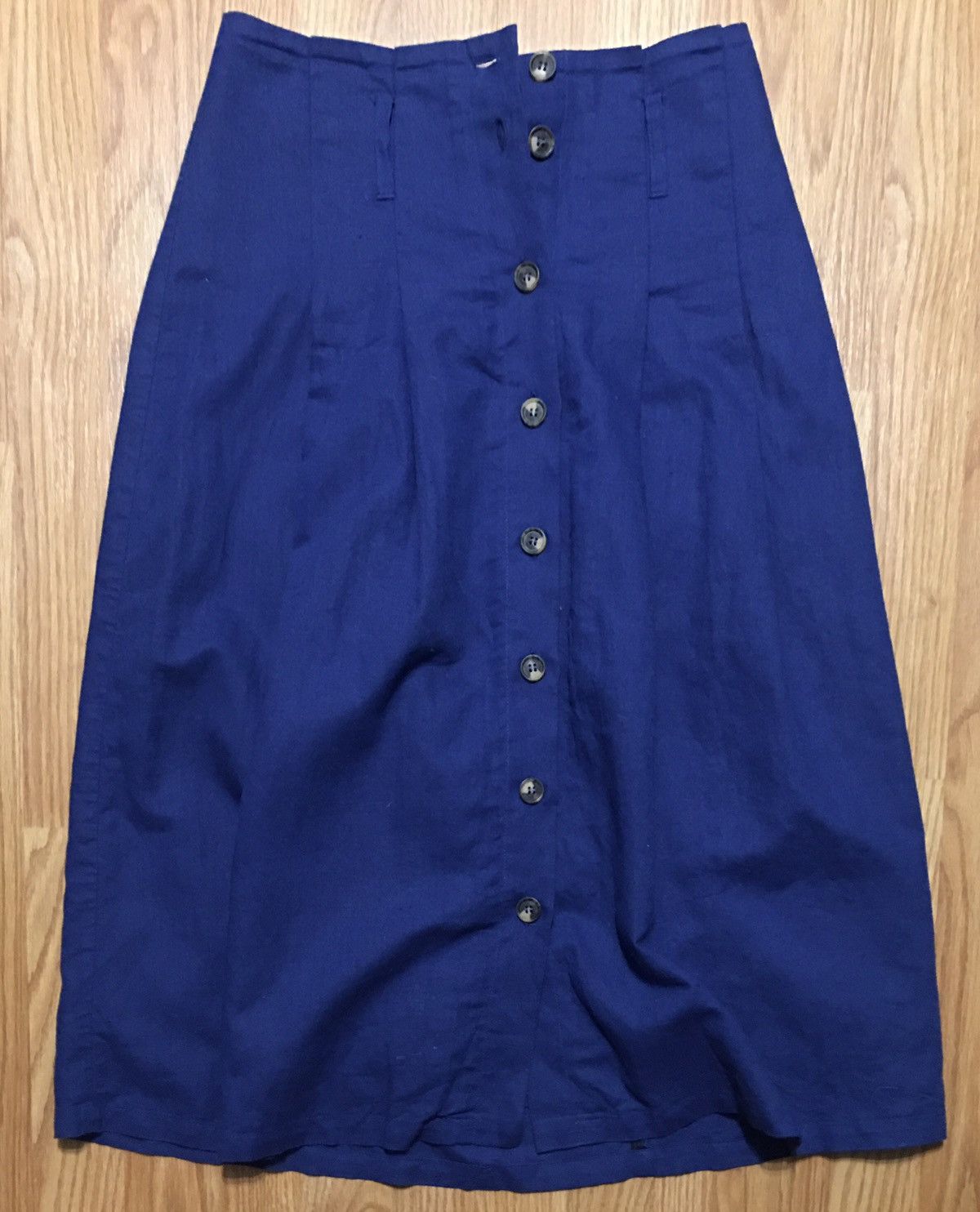 Sezane SEZANE Amandine high-waisted Blue Midi Skirt Size EU 36 Size 26" / US 2 / IT 38 - 7 Thumbnail