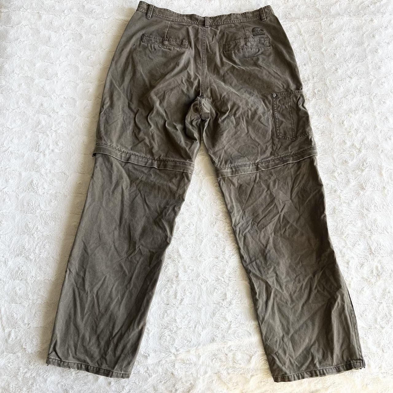SOREL Vintage Sorel Pants Mens 34x30 *Tag 36x30 Brown Convertible Size US 34 / EU 50 - 3 Thumbnail