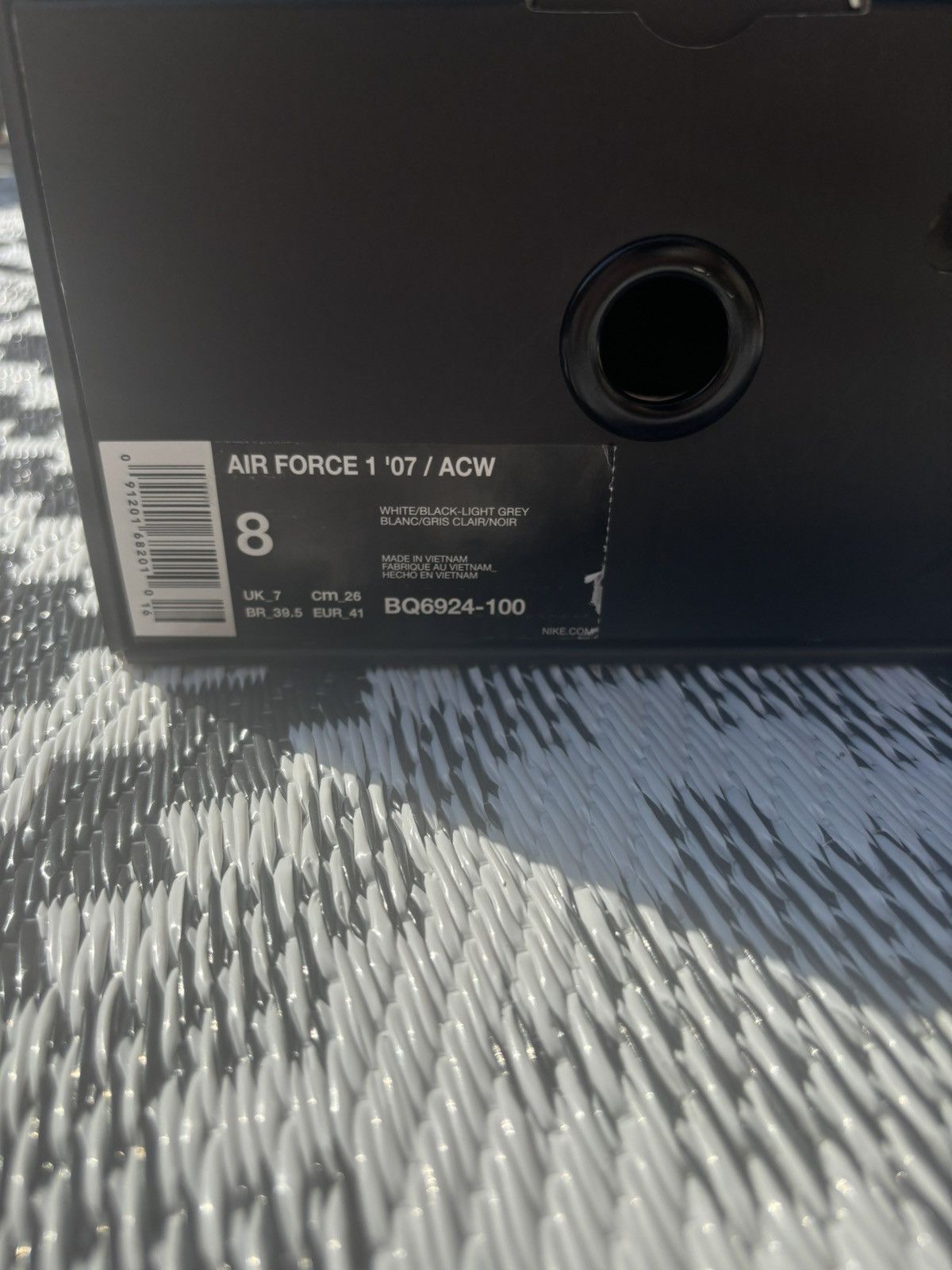 A-COLD-WALL* × Nike A Cold Wall Air Force 1 Size US 8 / EU 41 - 13 Thumbnail