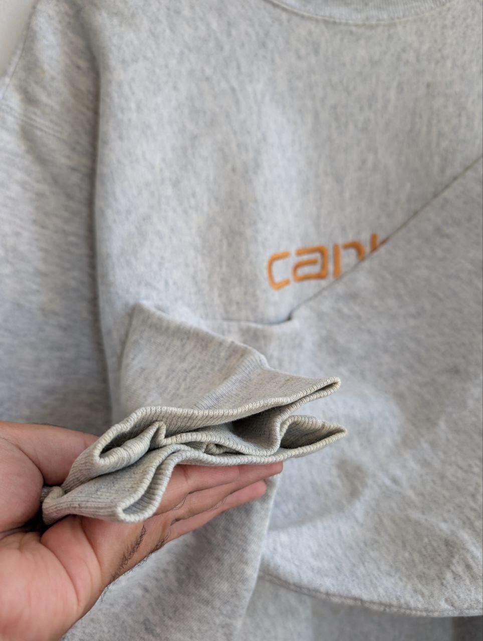 Carhartt vintage CARHATT embroidered logo spell out sweatshirts Size US L / EU 52-54 / 3 - 7 Thumbnail