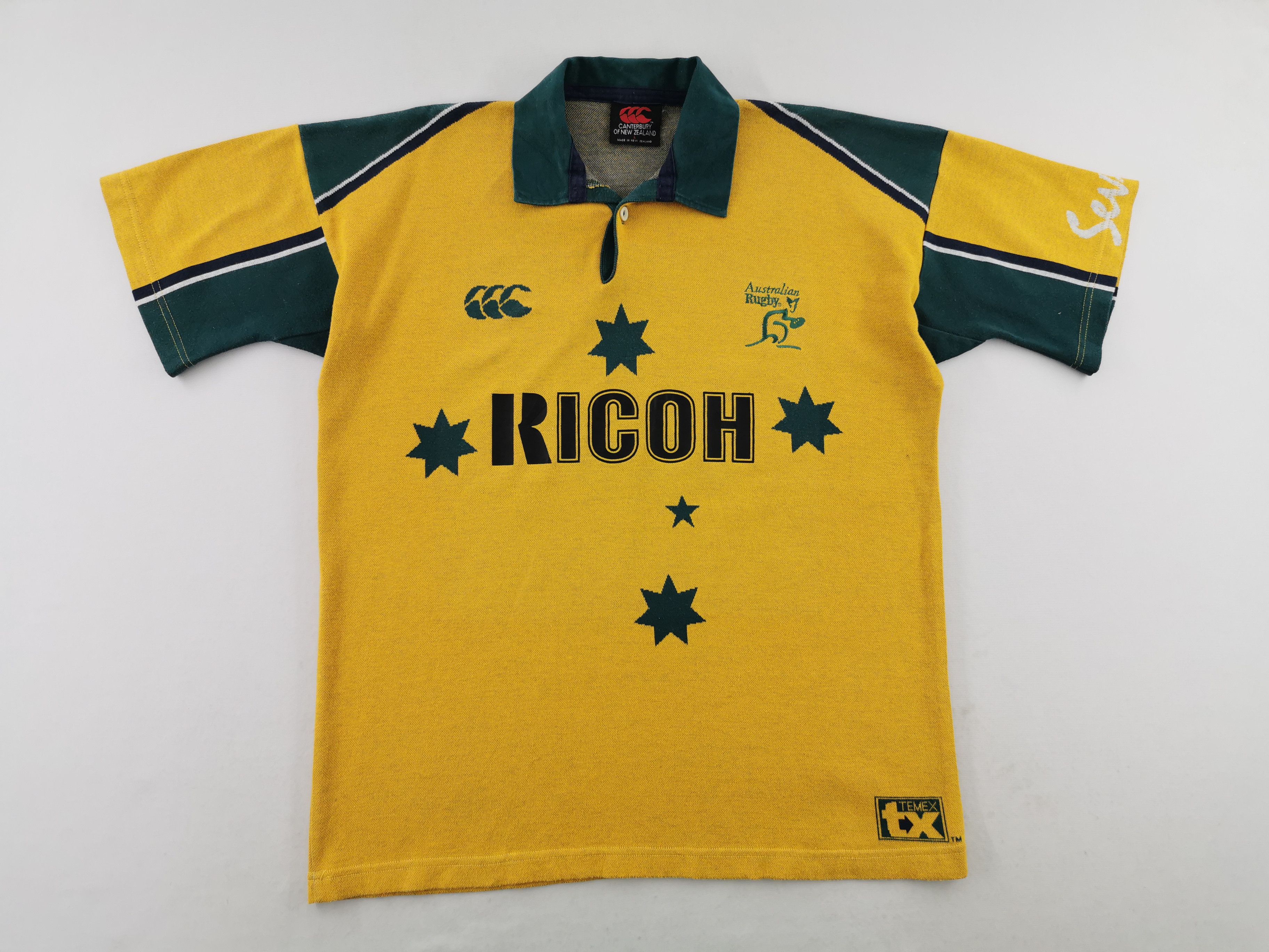Canterbury of New Zealand Vintage Canterbury Of New Zealand Australian Rugby Shirt Size US L / EU 52-54 / 3 - 3 Thumbnail