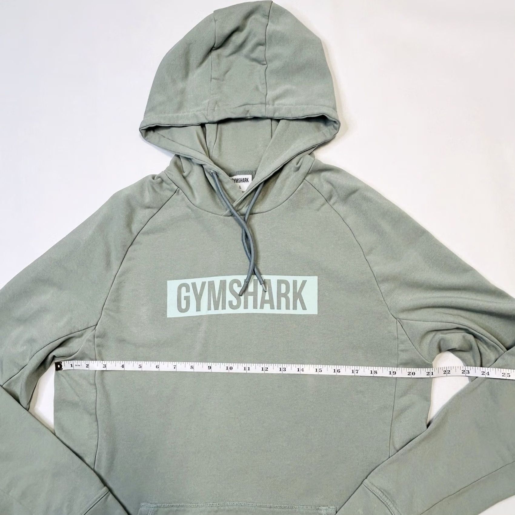 Gymshark Gymshark Hoodie Mens L Green Logo Pullover Outdoor Athleisure Racing Running Shirt? Size US L / EU 52-54 / 3 - 7 Thumbnail