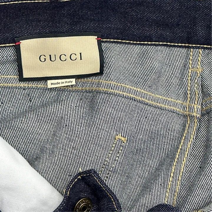 Gucci Gucci Gucci FW22 Casual Zippered Denim Pants -2506 Size US 34 / EU 50 - 4 Thumbnail