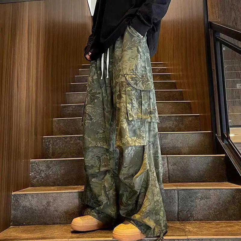 Japanese Brand American Camouflage Multi-Pocket Casual Pants Size US 32 / EU 48 - 4 Thumbnail