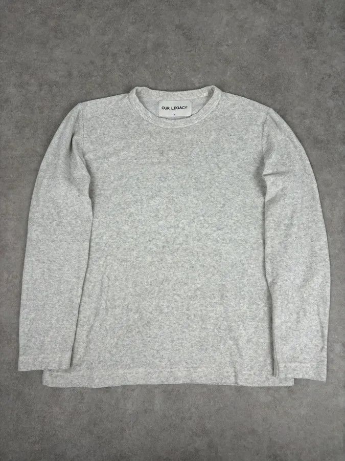 Our Legacy SS2014 Our Legacy Grey Classy Light Sweater Size US S / EU 44-46 / 1 - 1 Thumbnail