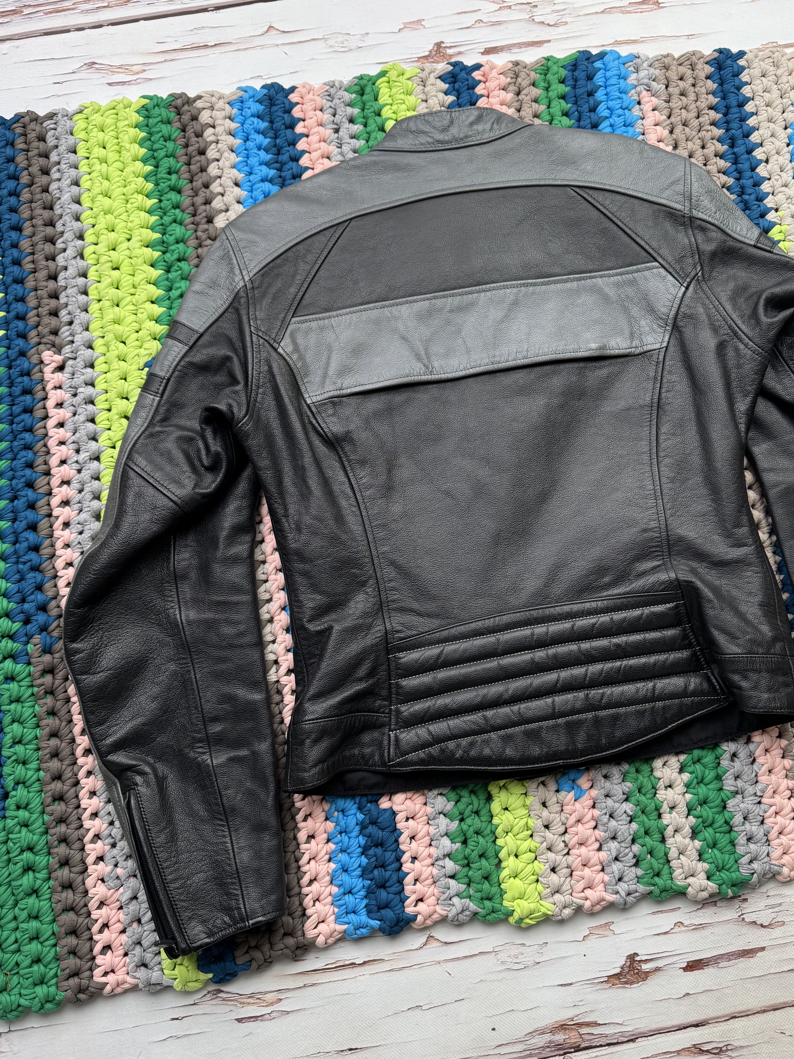 Vintage Vintage Racing Leather Jacket (ET1)(D15) Size US S / EU 44-46 / 1 - 11 Thumbnail