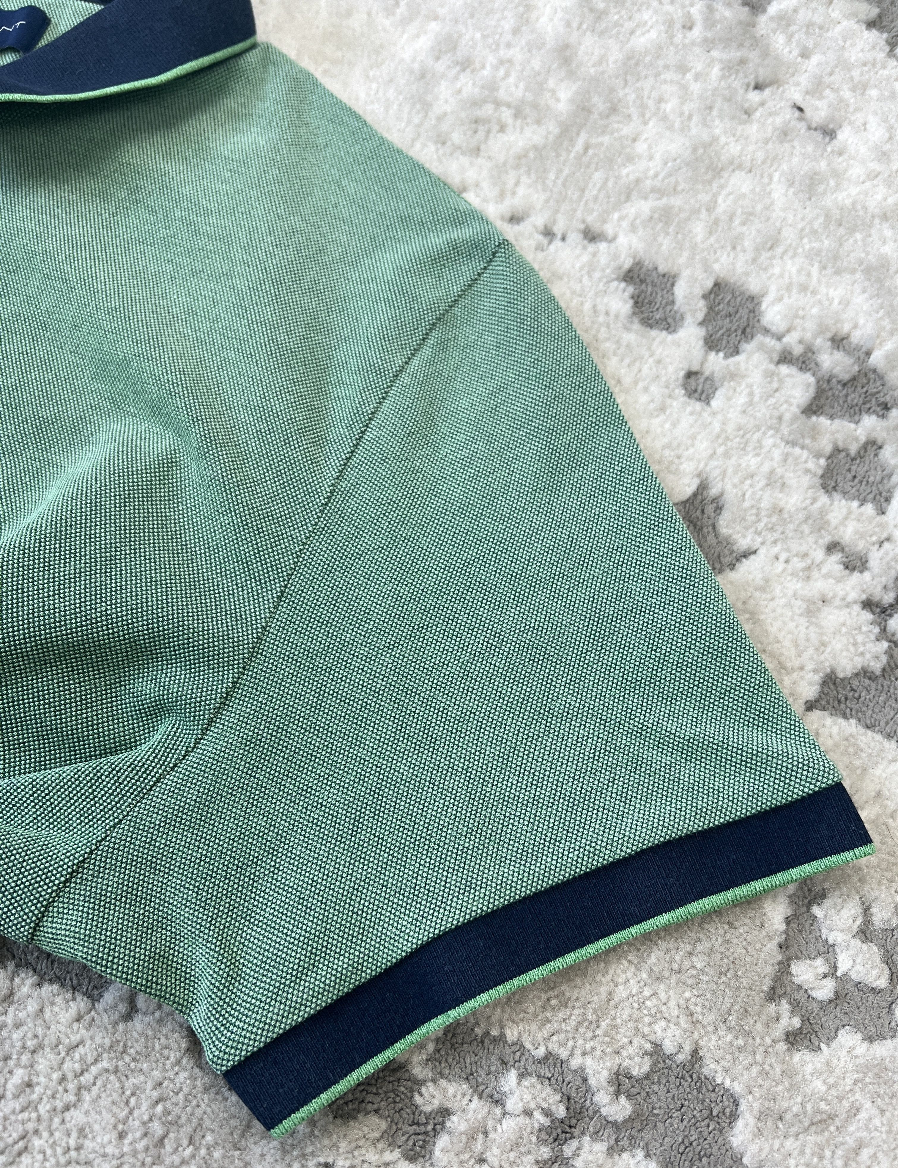 Gant GANT Pima Cotton Green Polo Shirt Size US L / EU 52-54 / 3 - 7 Thumbnail