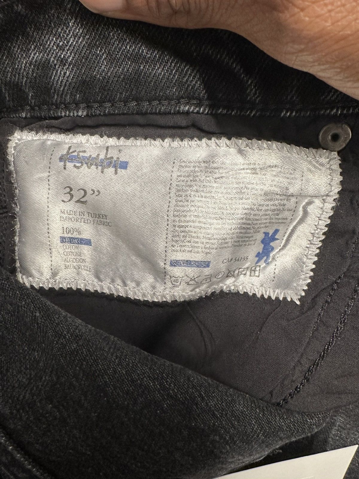 Ksubi Ksubi North Of Nirvana Patches Black Denim Jeans Sz 32 Size US 32 / EU 48 - 5 Thumbnail