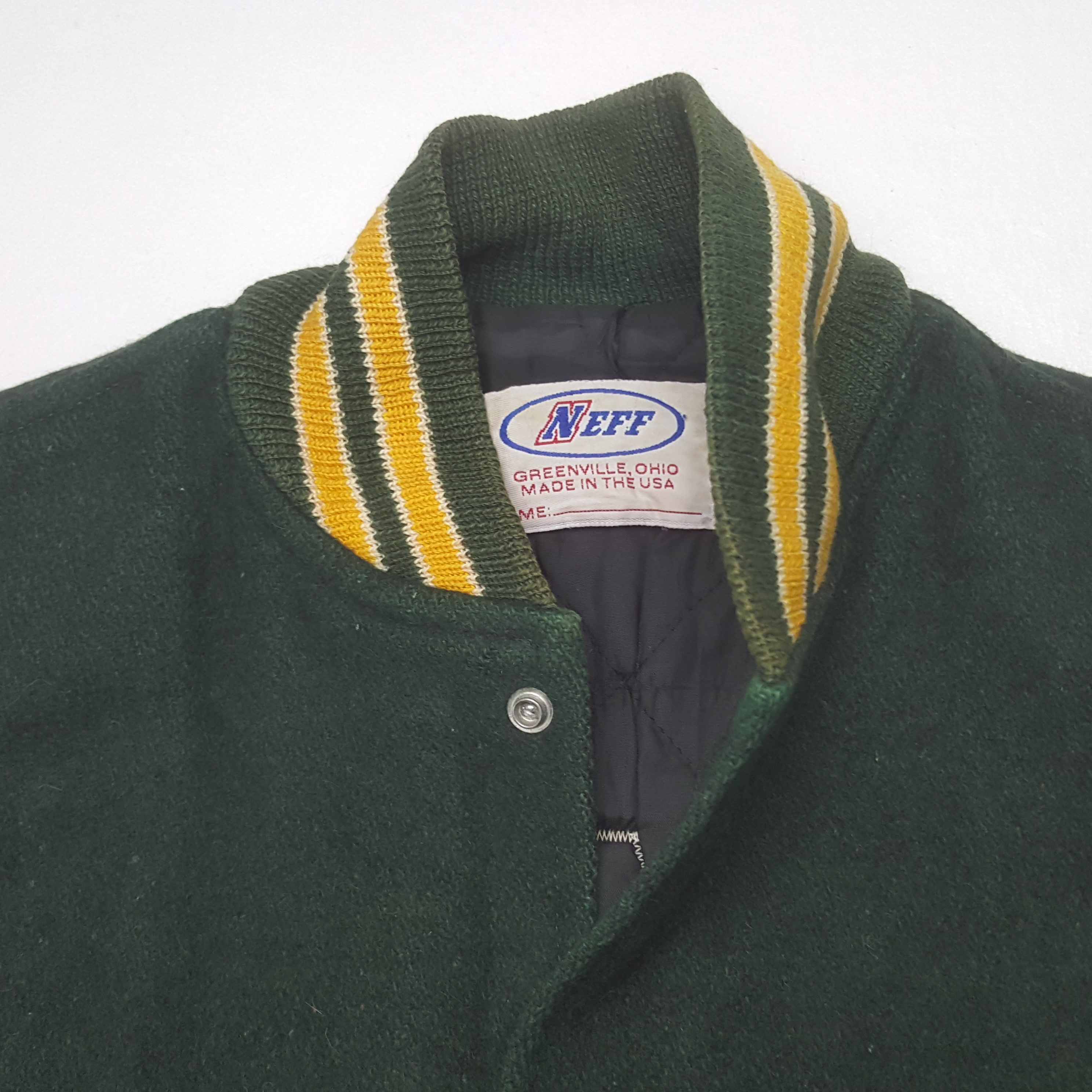 NEFF Vintage Crystal Lake South Football Varsity Jacket C304N7 Size US L / EU 52-54 / 3 - 5 Thumbnail