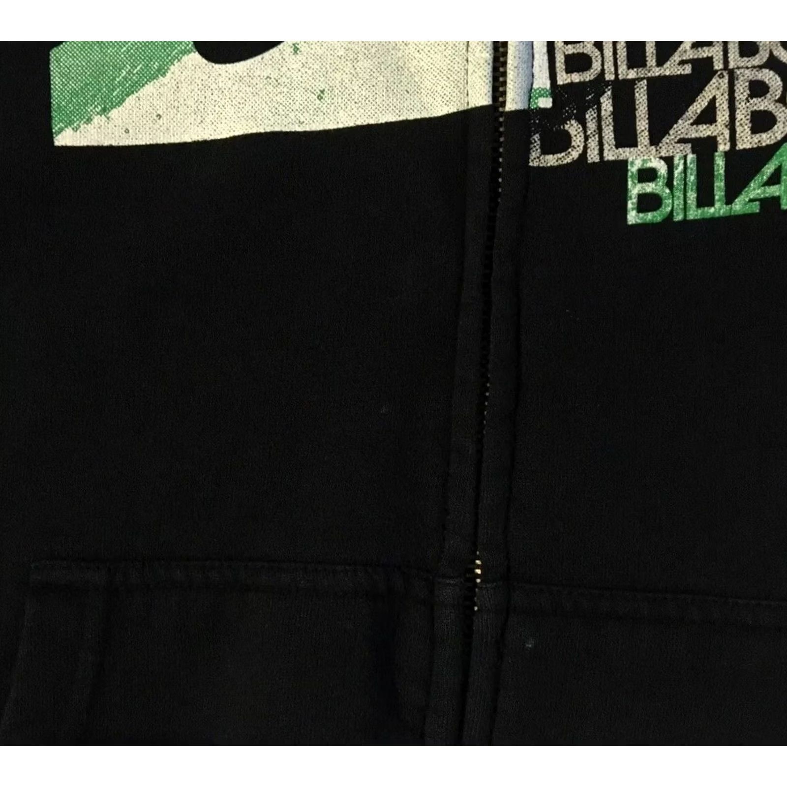Quiksilver VINTAGE Billabong Faded Zip Hoodie Surf Grunge OP Vaporwave 90s Y2K S Black Mens Shirt Zip Hoodie Short Sleeve? Size US S / EU 44-46 / 1 - 4 Thumbnail