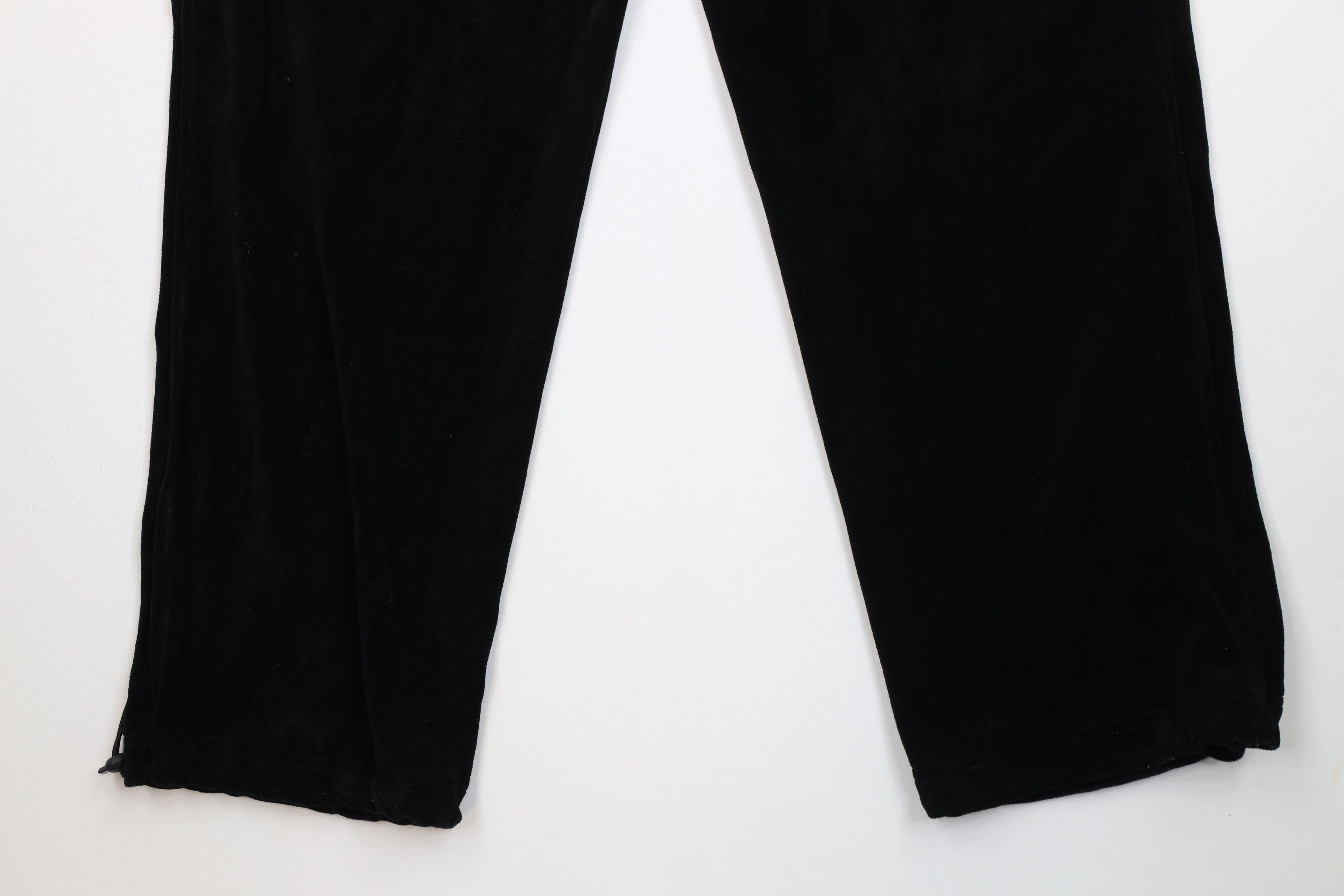 Vintage Vintage Y2K Streetwear Adjustable Wide Leg Velour Sweatpants Size US 36 / EU 52 - 13 Thumbnail