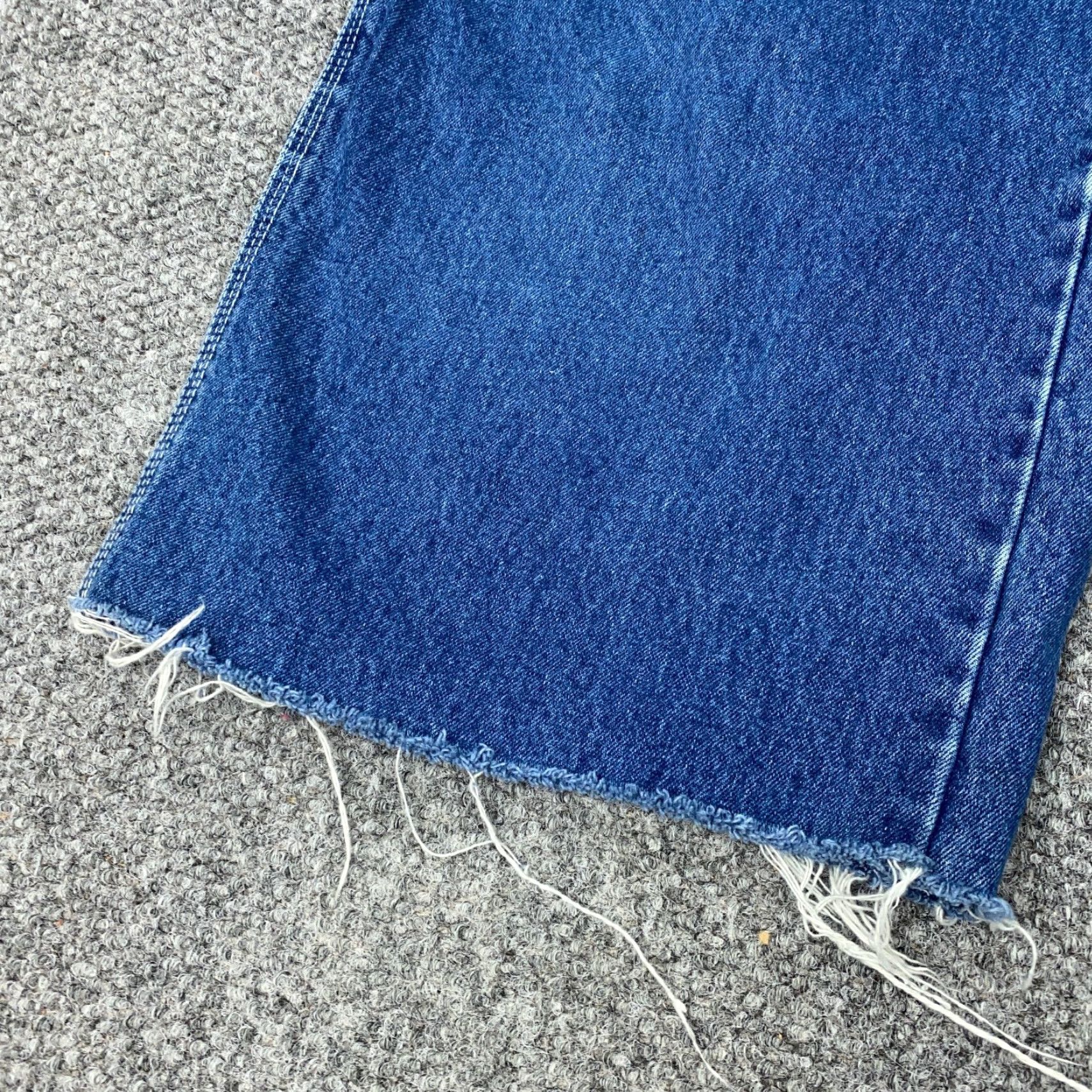 Vintage VINTAGE Pluggo Womens Jeans Size 15 Wide Leg High Waist Denim 90s Grunge Y2K Size 31" - 6 Thumbnail