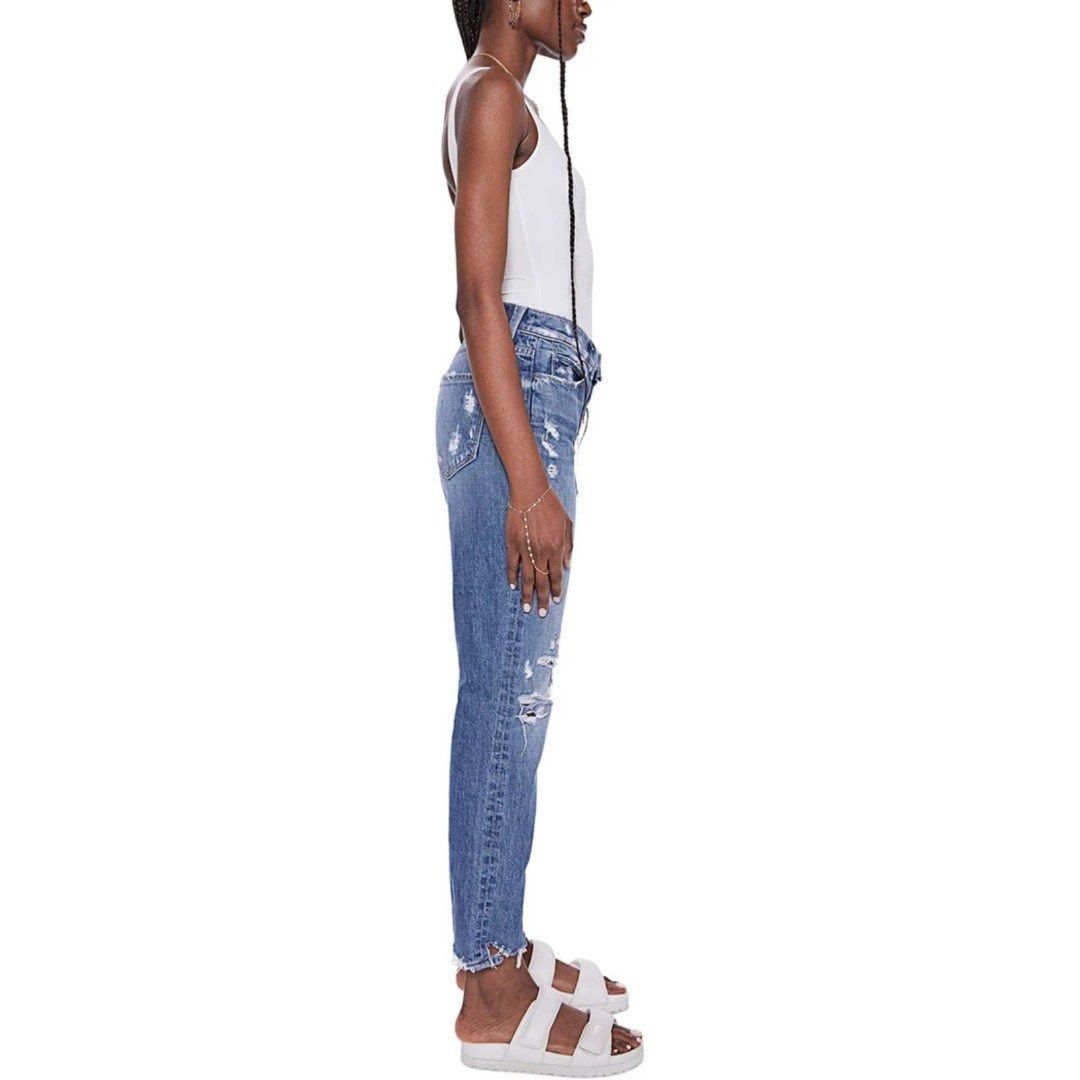 MOTHER MOTHER The Mid Rise Fly Cut Dazzler Ankle Walking on Stones Size 24" / US 00 / IT 34 - 3 Thumbnail