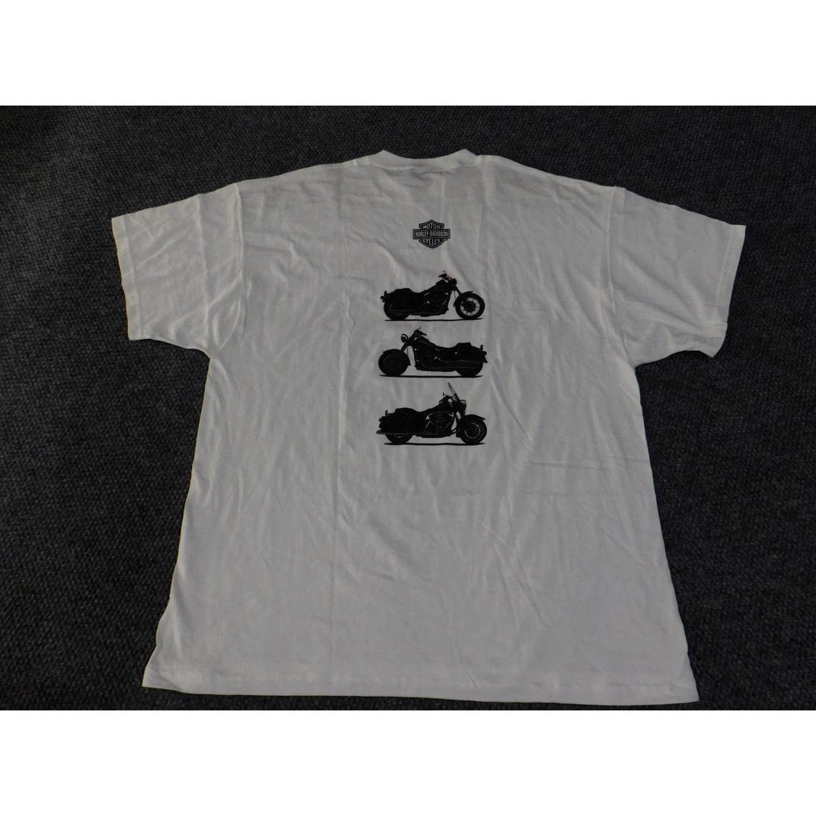 Fruit Of The Loom Vintage Harley-Davidson Atlanta Shirt Mens 2XL White Elmo Atkins Bike Show 2002 Shirt Size US XXL / EU 58 / 5 - 2 Thumbnail
