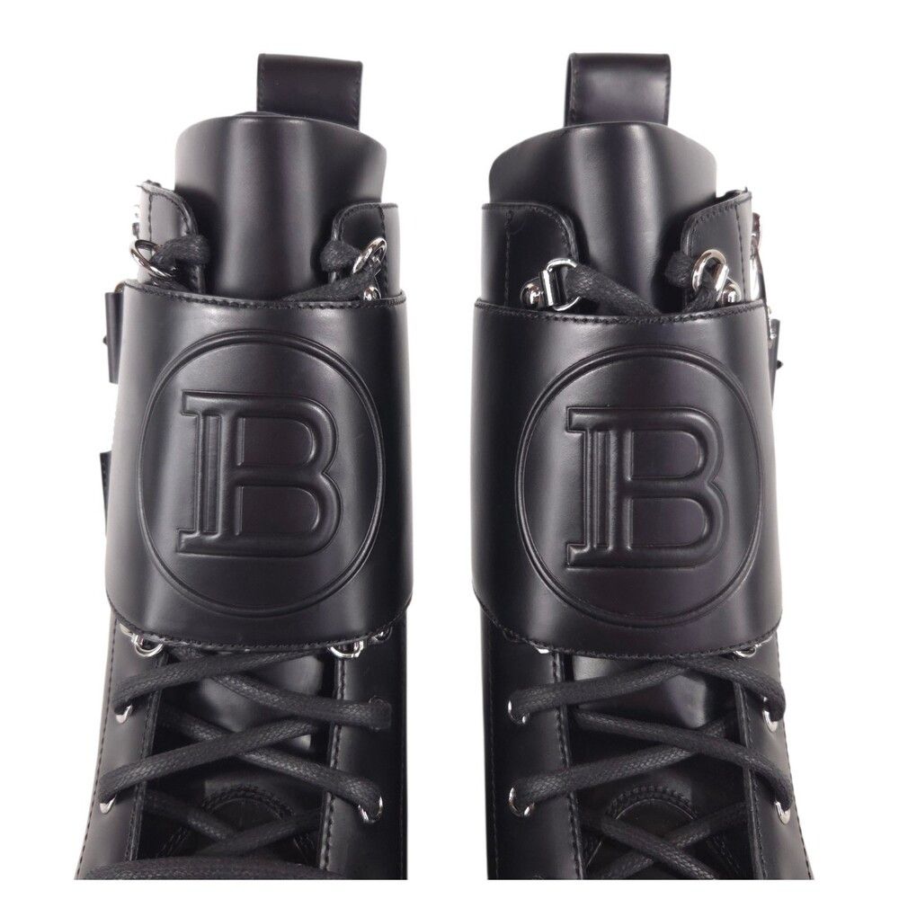 Balmain Balmain B Logo Buckle Ranger Combat Boots Mens US 10 IT 43 Size US 10 / EU 43 - 3 Thumbnail