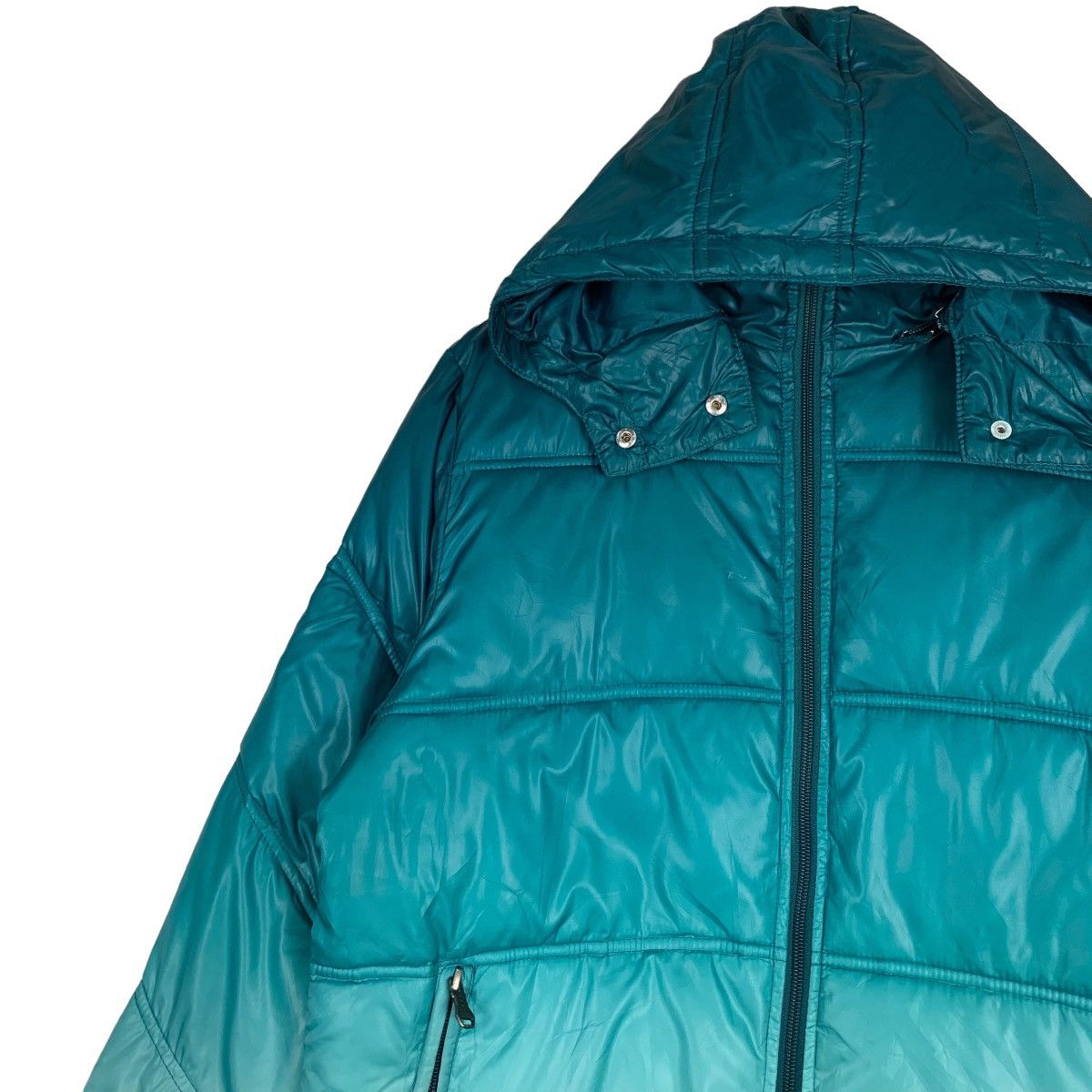 Japanese Brand TK MIXPICE Two Tone Puffer Jacket Down Jacket #0406-C19 Size US M / EU 48-50 / 2 - 3 Thumbnail