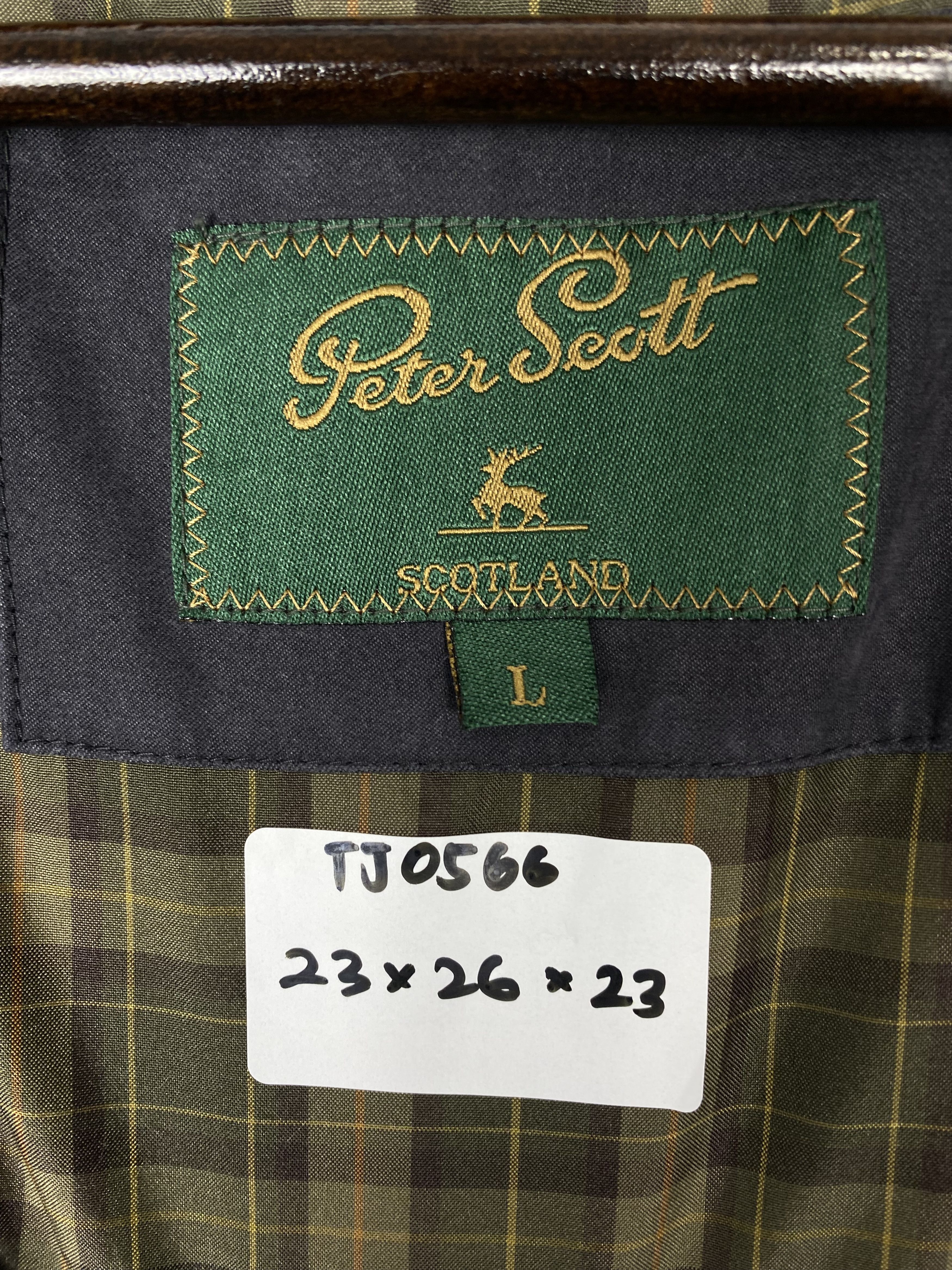 Japanese Brand Vintage Peter Scott Plain Canvas Zip Up Jacket Size US L / EU 52-54 / 3 - 11 Thumbnail