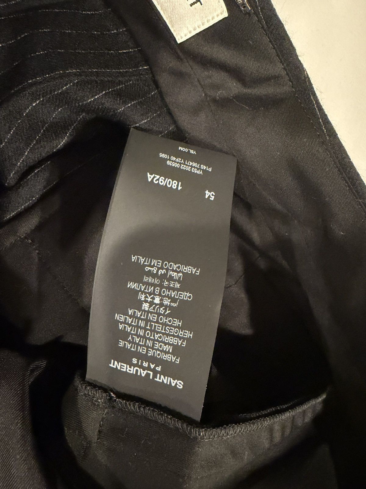 Saint Laurent Paris Saint laurent mens 2022 striped pants. 54/38. $1350 Size US 38 / EU 54 - 9 Thumbnail