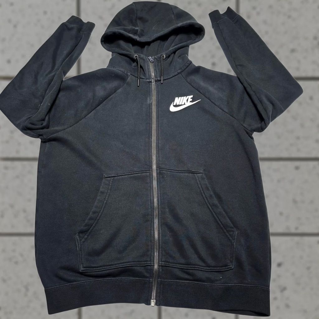 Nike Nike Hoodie Womens Small Sportswear Rally Fitness Training AJ7361-010 Black Size S / US 4 / IT 40 - 1 Thumbnail