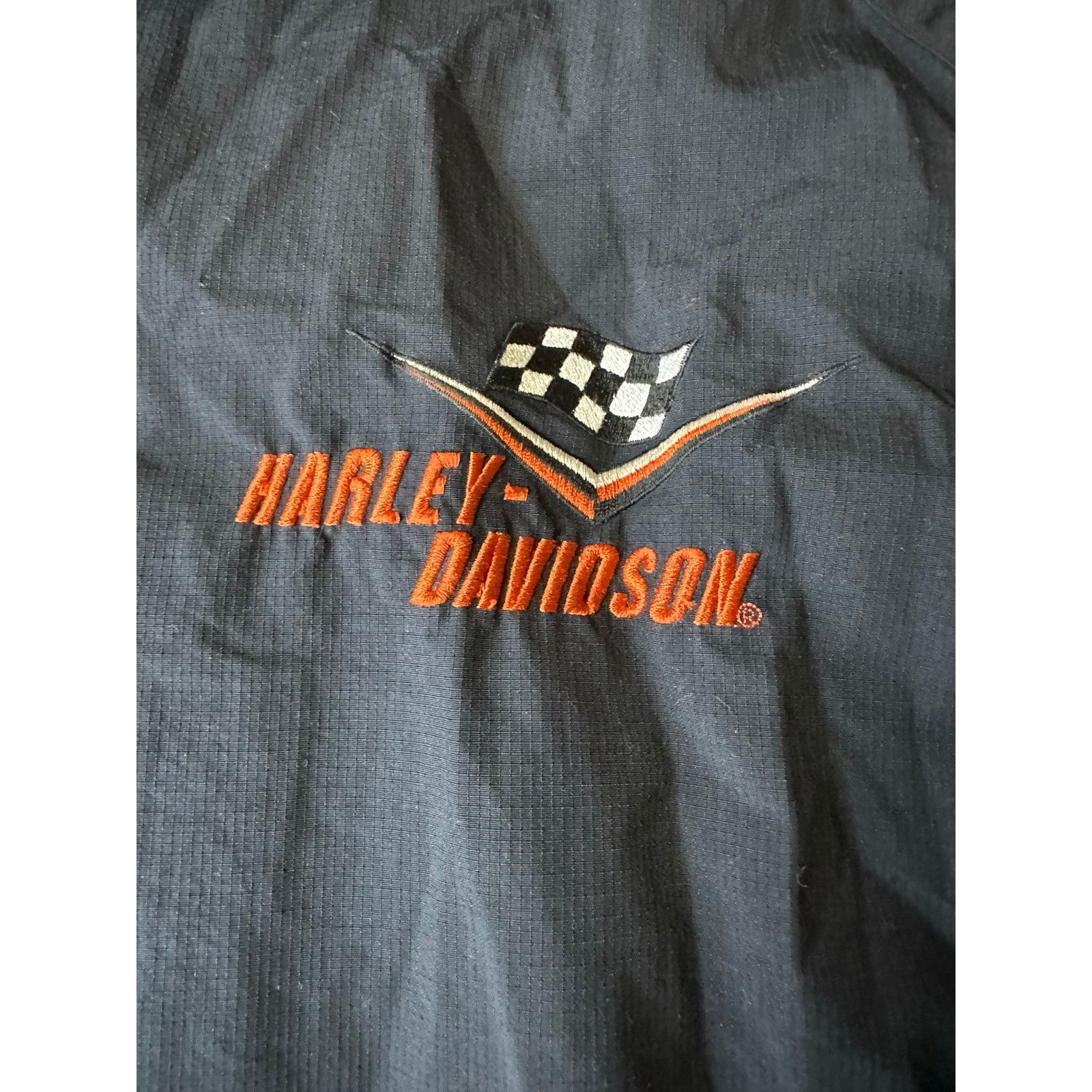 Harley Davidson Vtg Harley Davidson Men's Motorcycle Riding Jacket Black 3XL Size US XXL / EU 58 / 5 - 4 Thumbnail
