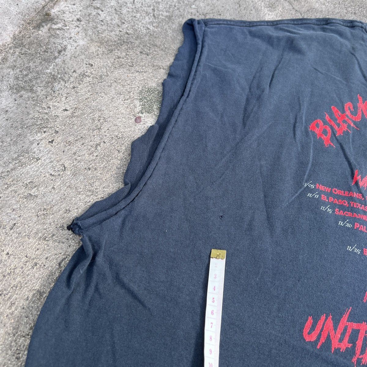 Band Tees Mayhem Black Metal Tour Tee 3XL Faded Distressed Oversized Size US XXL / EU 58 / 5 - 16 Thumbnail