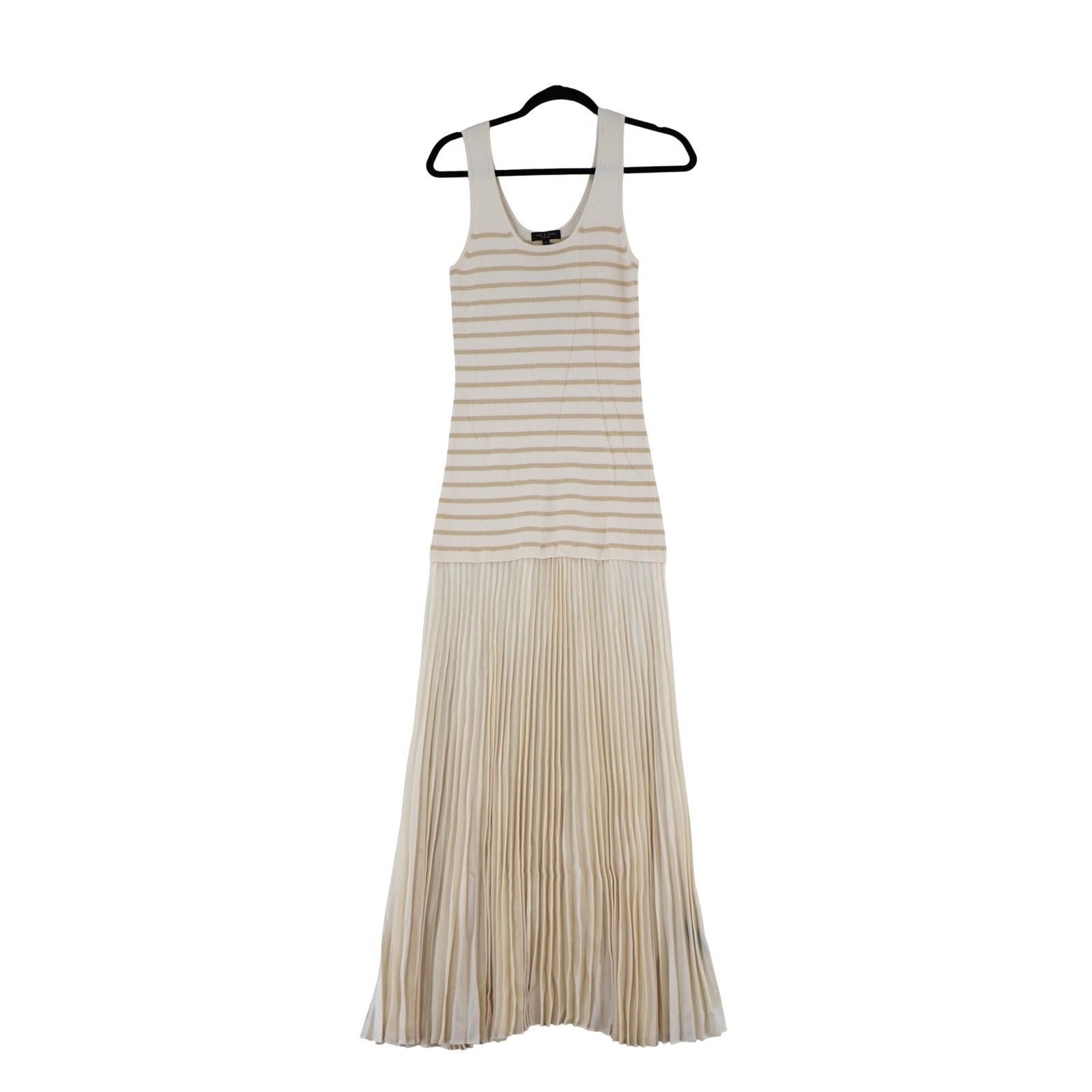 Rag & Bone Rag & Bone Millie Stripe Tank Dress Women M Pleated Maxi NWT Size M / US 6-8 / IT 42-44 - 1 Thumbnail