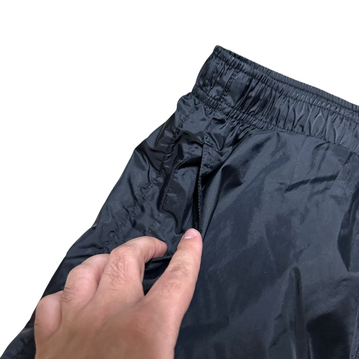 Nike × Vintage Vintage Y2K Nike Micro Swoosh Windbreaker Sweatpants Size US 32 / EU 48 - 6 Thumbnail