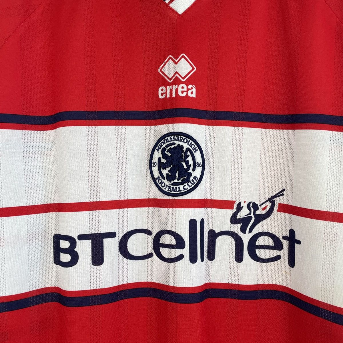 Errea Vintage Middlesbrough Home Jersey Rare Men 2000/2001 Size US XXL / EU 58 / 5 - 2 Thumbnail