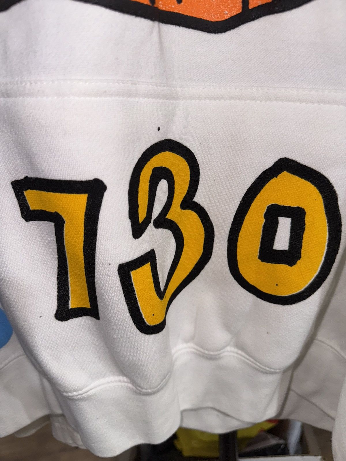 Asspizza Asspizza Pumpkin Face Nothing Matters Hoodie White 2022 Size US L / EU 52-54 / 3 - 7 Thumbnail