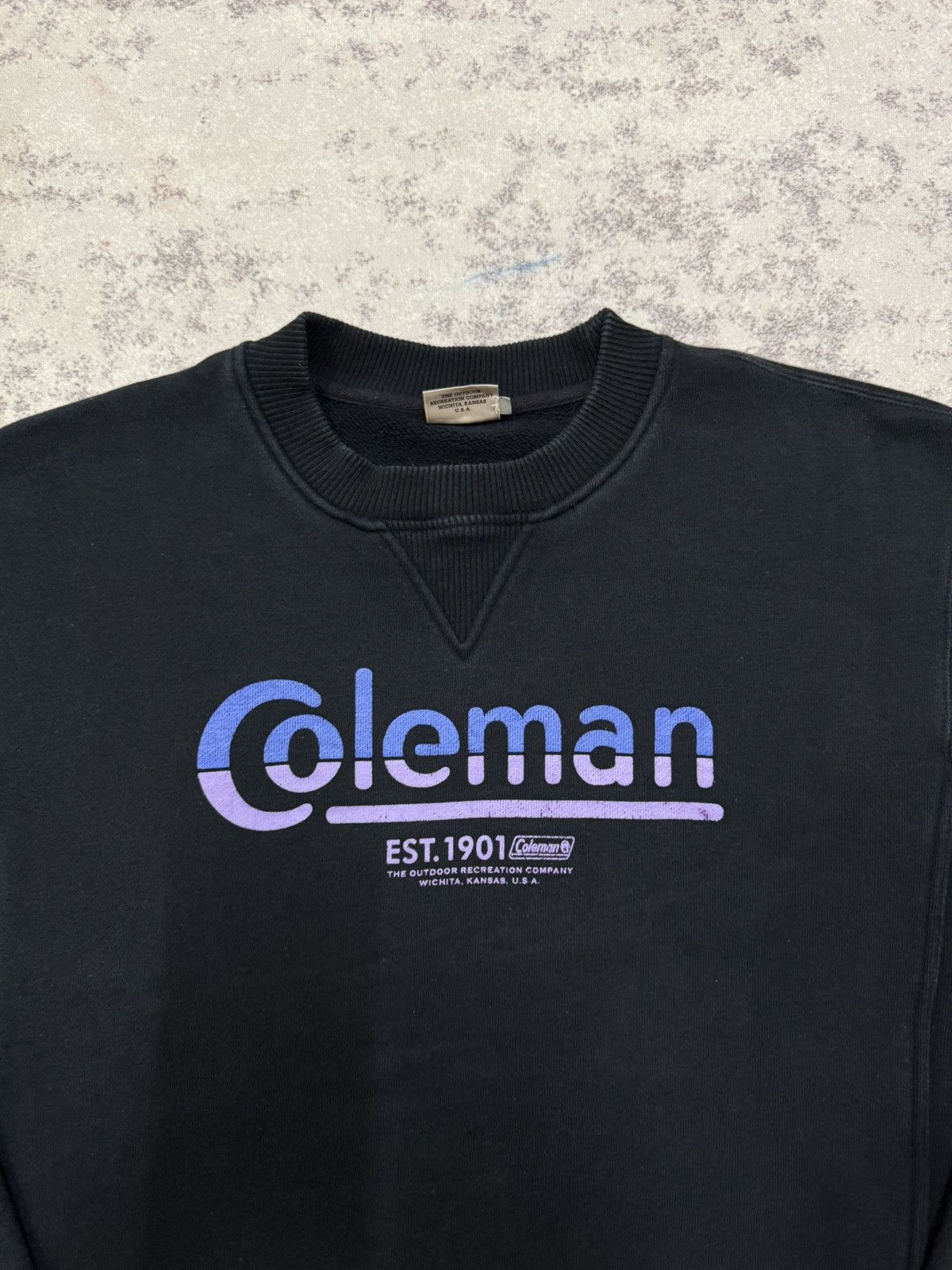 Coleman Vintage Y2k Coleman Biglogo Crewneck Sweatshirt Size US L / EU 52-54 / 3 - 6 Thumbnail