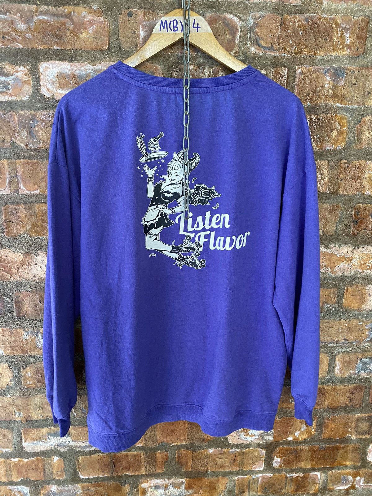 20471120 × Angel Blue × Hysteric Glamour 2000s Listen Flavor Japan Punk Girl Size L / US 10 / IT 46 - 5 Thumbnail