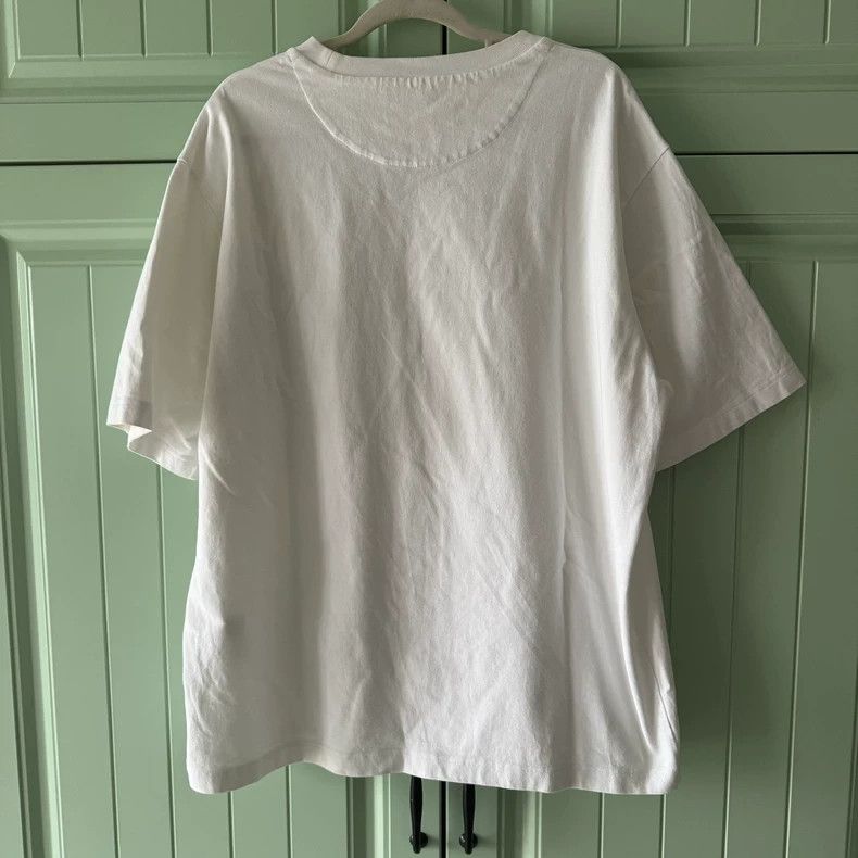 Prada Prada White short-sleeved T-shirt Size US L / EU 52-54 / 3 - 2 Thumbnail